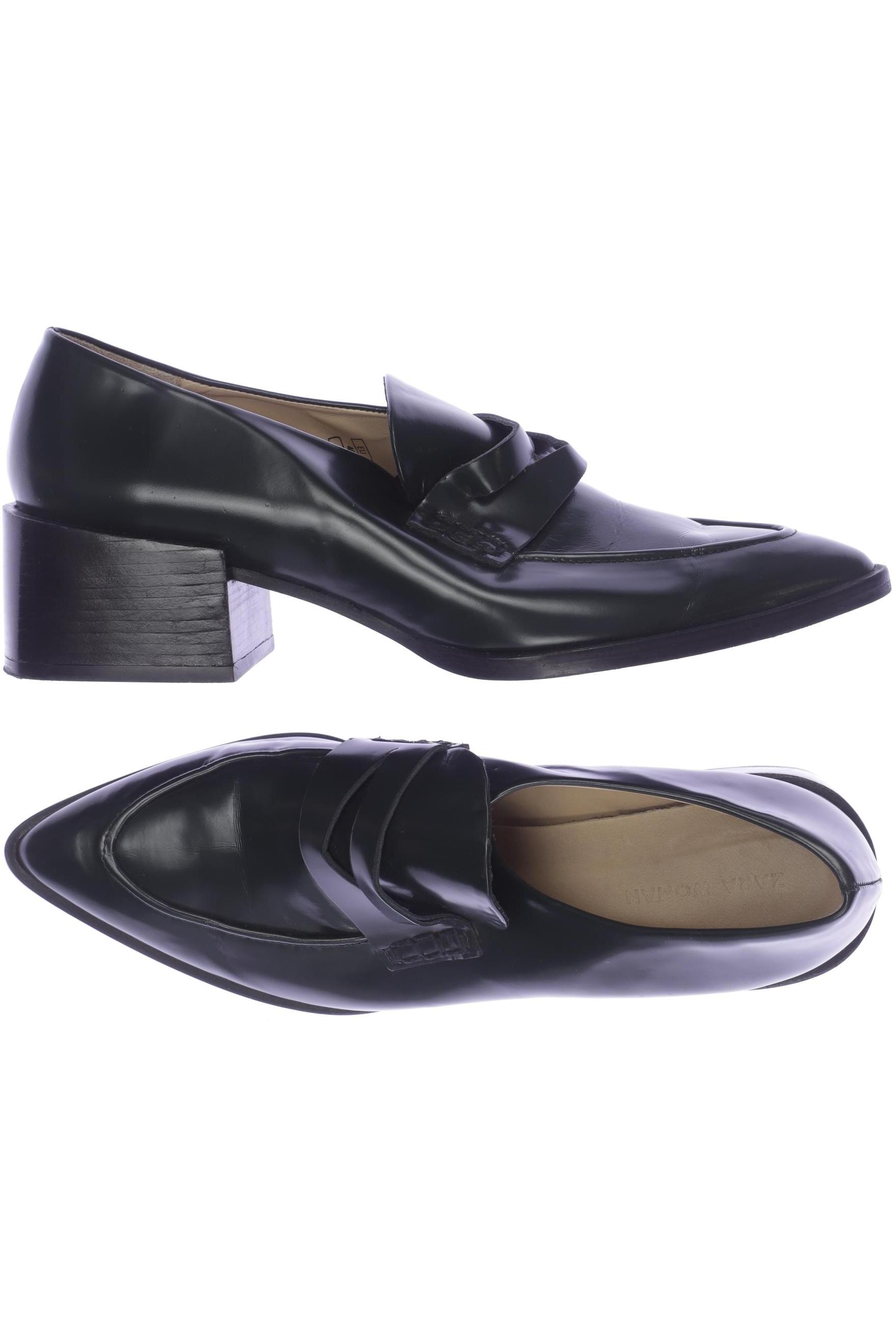 

Zara Damen Halbschuh, grün, Gr. 40