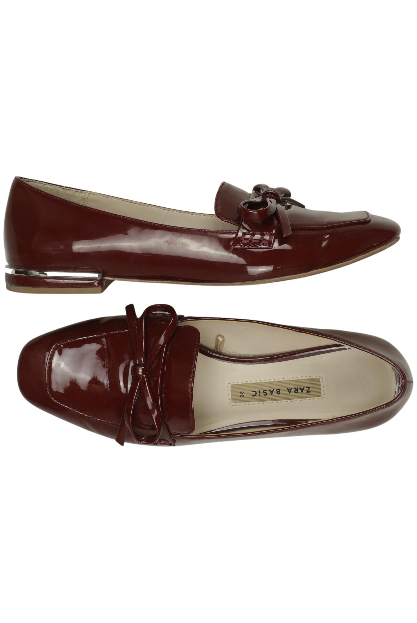 

Zara Damen Halbschuh, rot, Gr. 36