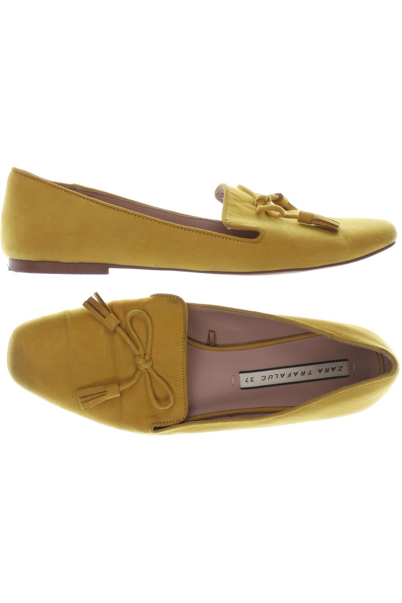

ZARA Damen Halbschuh, gelb