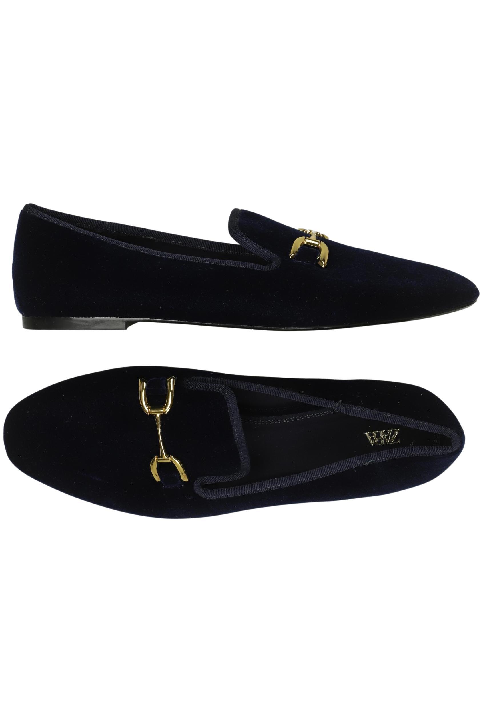 

Zara Damen Halbschuh, marineblau, Gr. 40