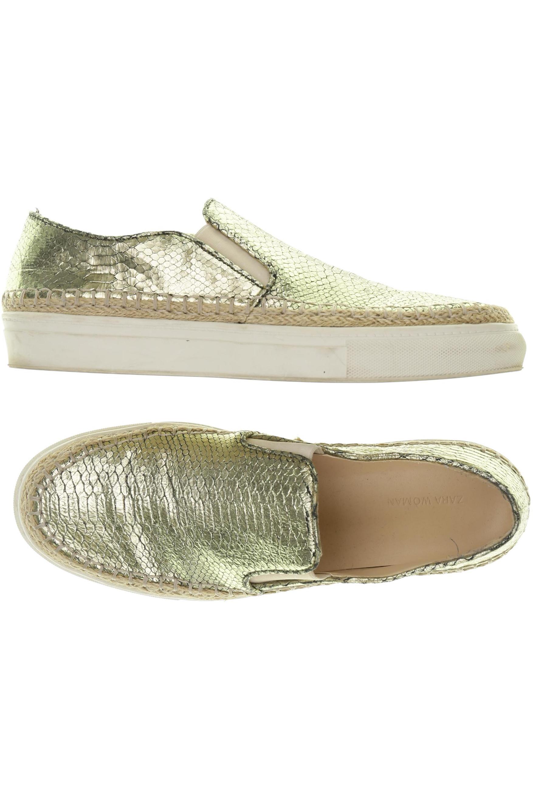 

Zara Damen Halbschuh, gelb, Gr. 40