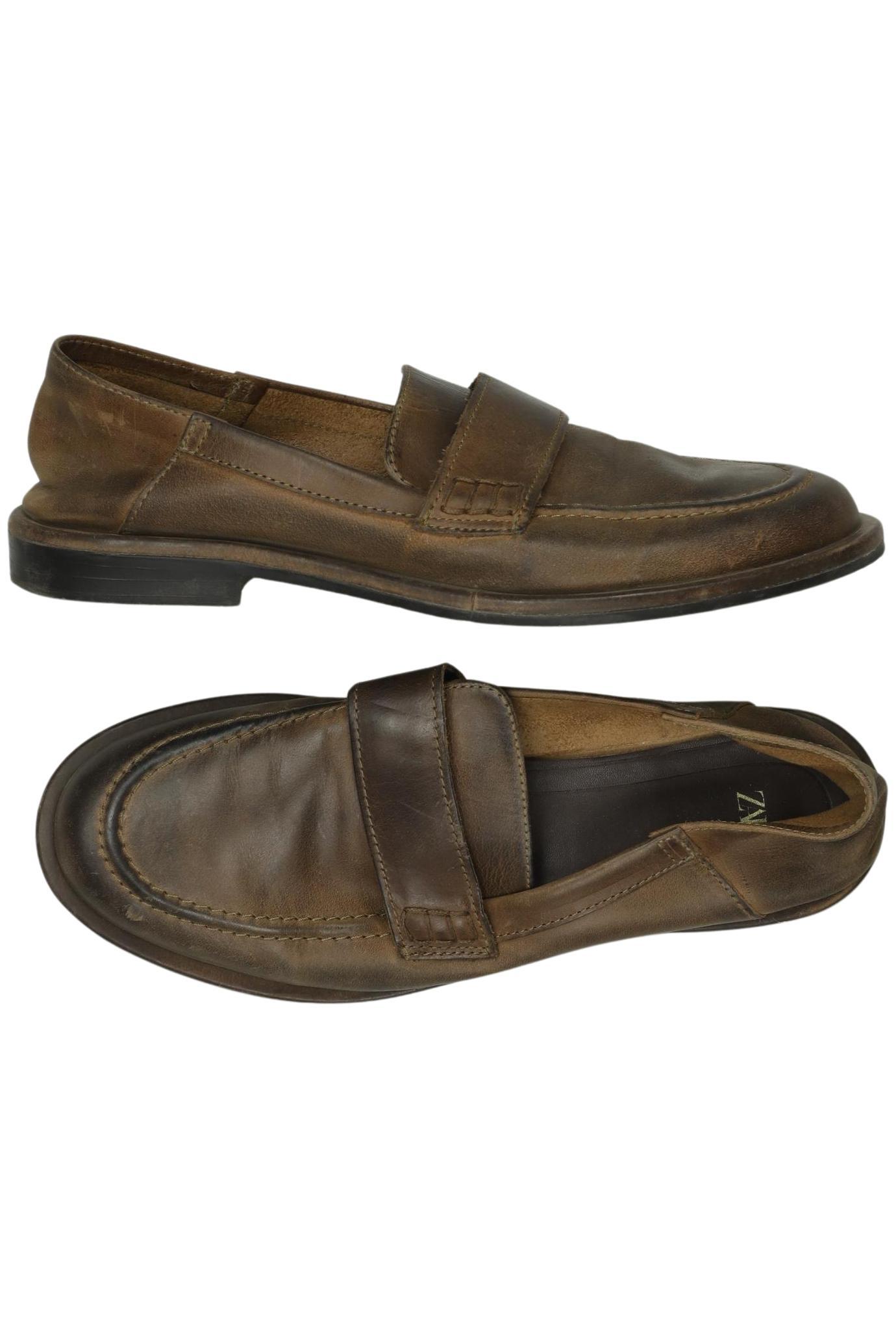 

Zara Damen Halbschuh, braun, Gr. 37