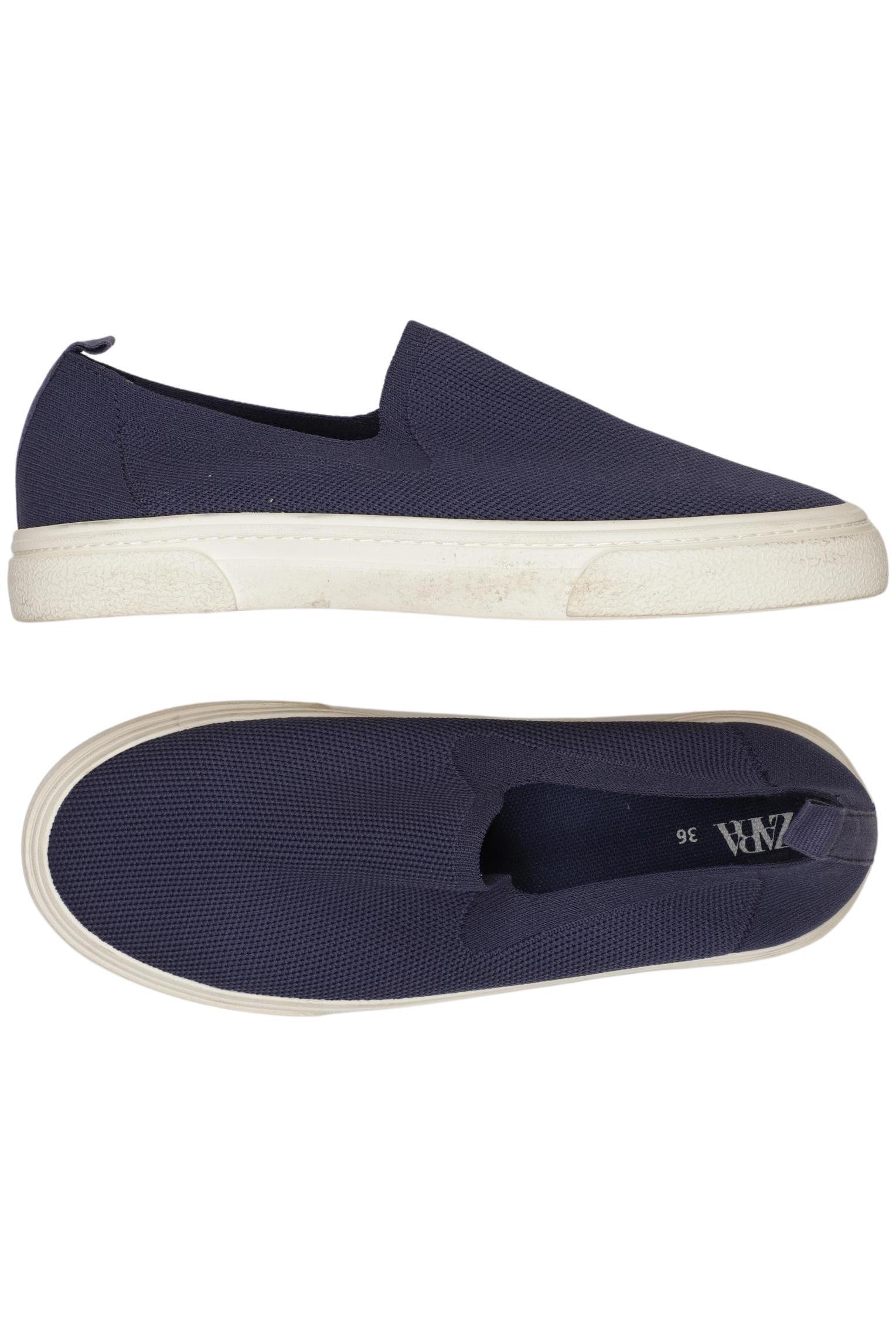 

Zara Damen Halbschuh, marineblau, Gr. 36