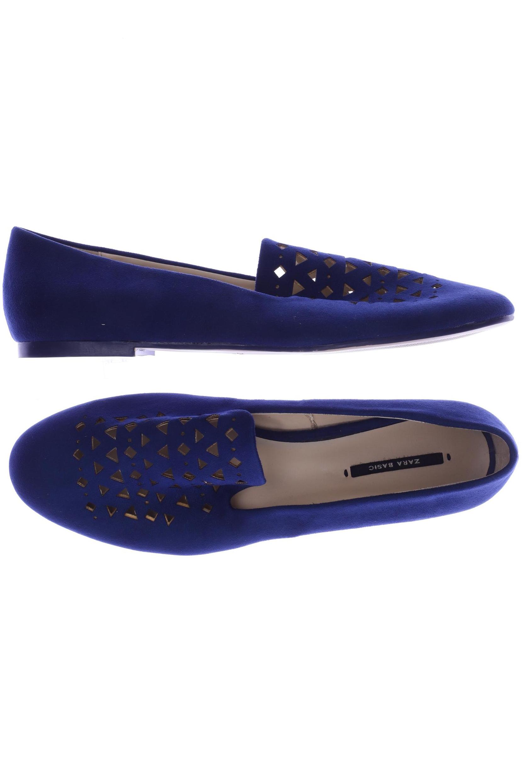 

Zara Damen Halbschuh, blau, Gr. 39