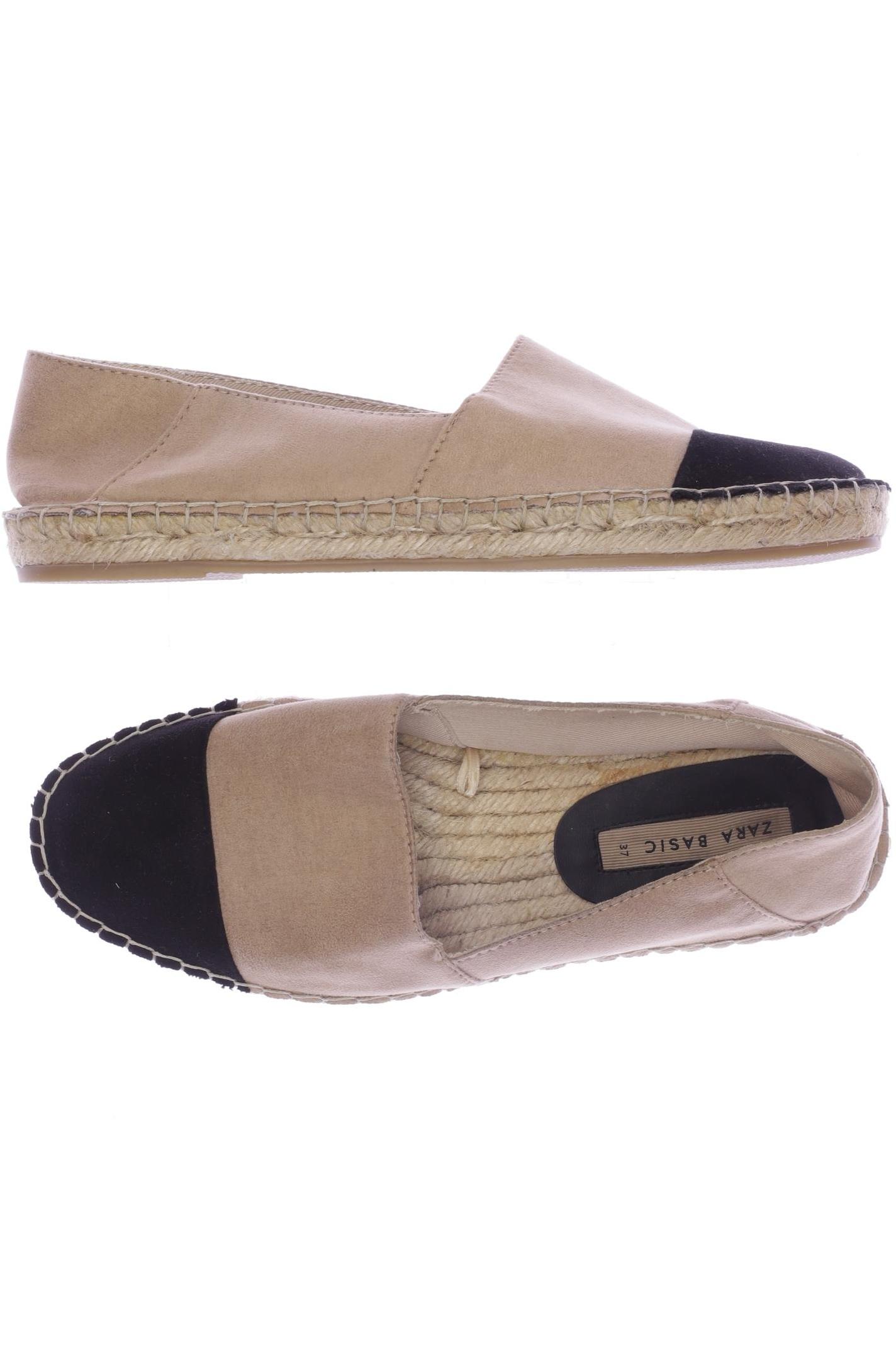 

Zara Damen Halbschuh, beige, Gr. 37