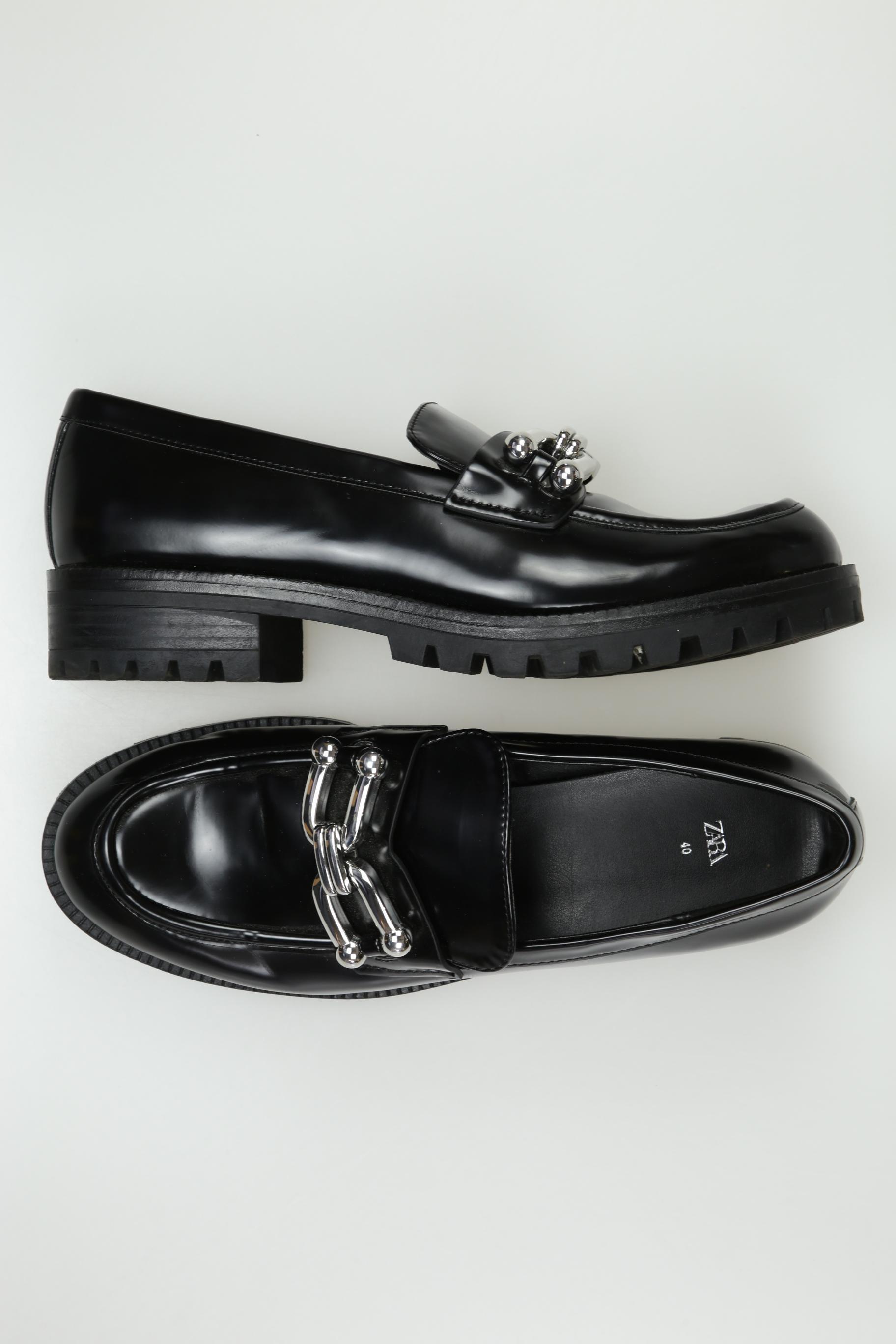 

Zara Damen Halbschuh, schwarz, Gr. 40