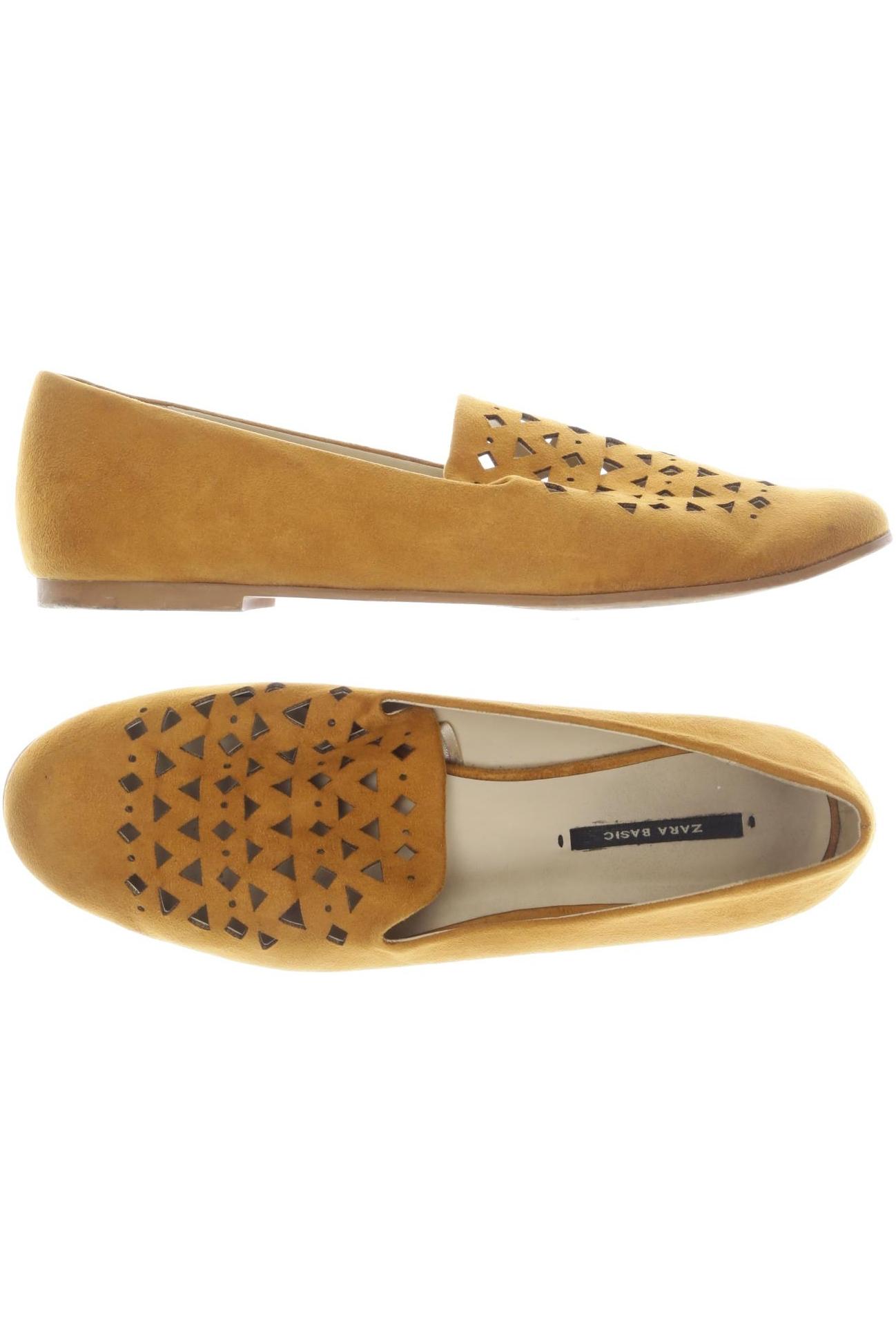 

Zara Damen Halbschuh, orange, Gr. 36
