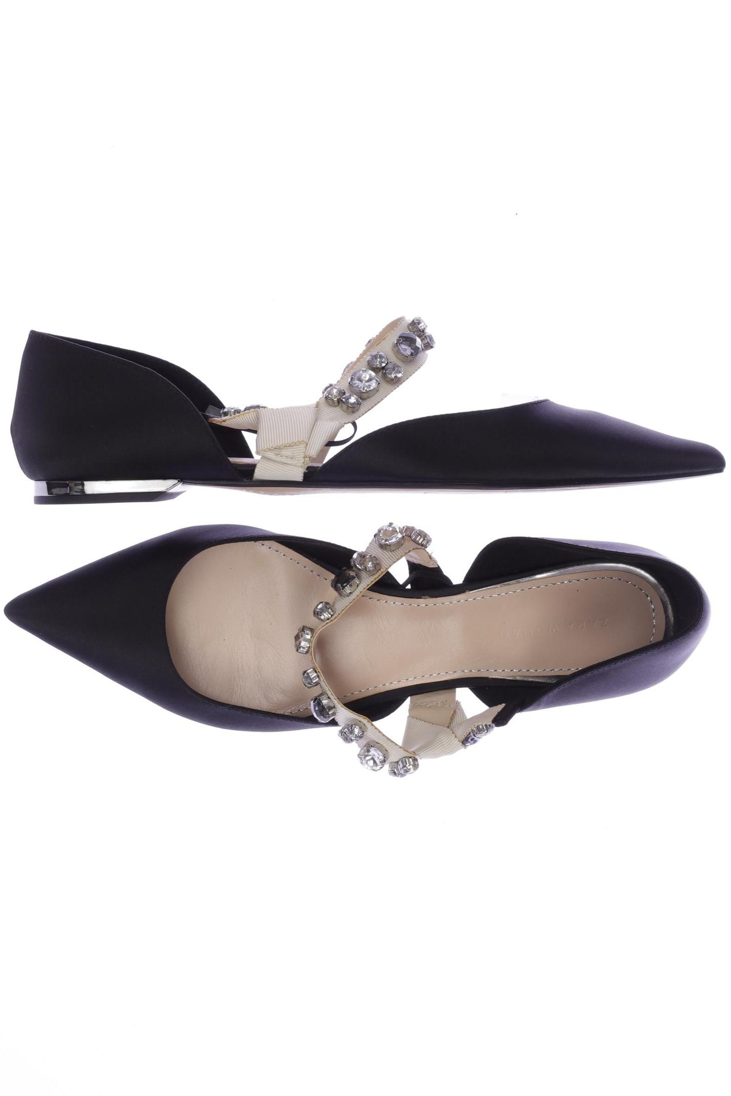 

Zara Damen Halbschuh, schwarz, Gr. 41