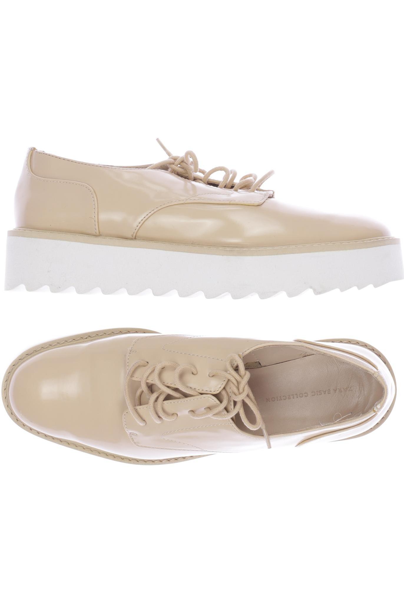 

ZARA Damen Halbschuh, beige