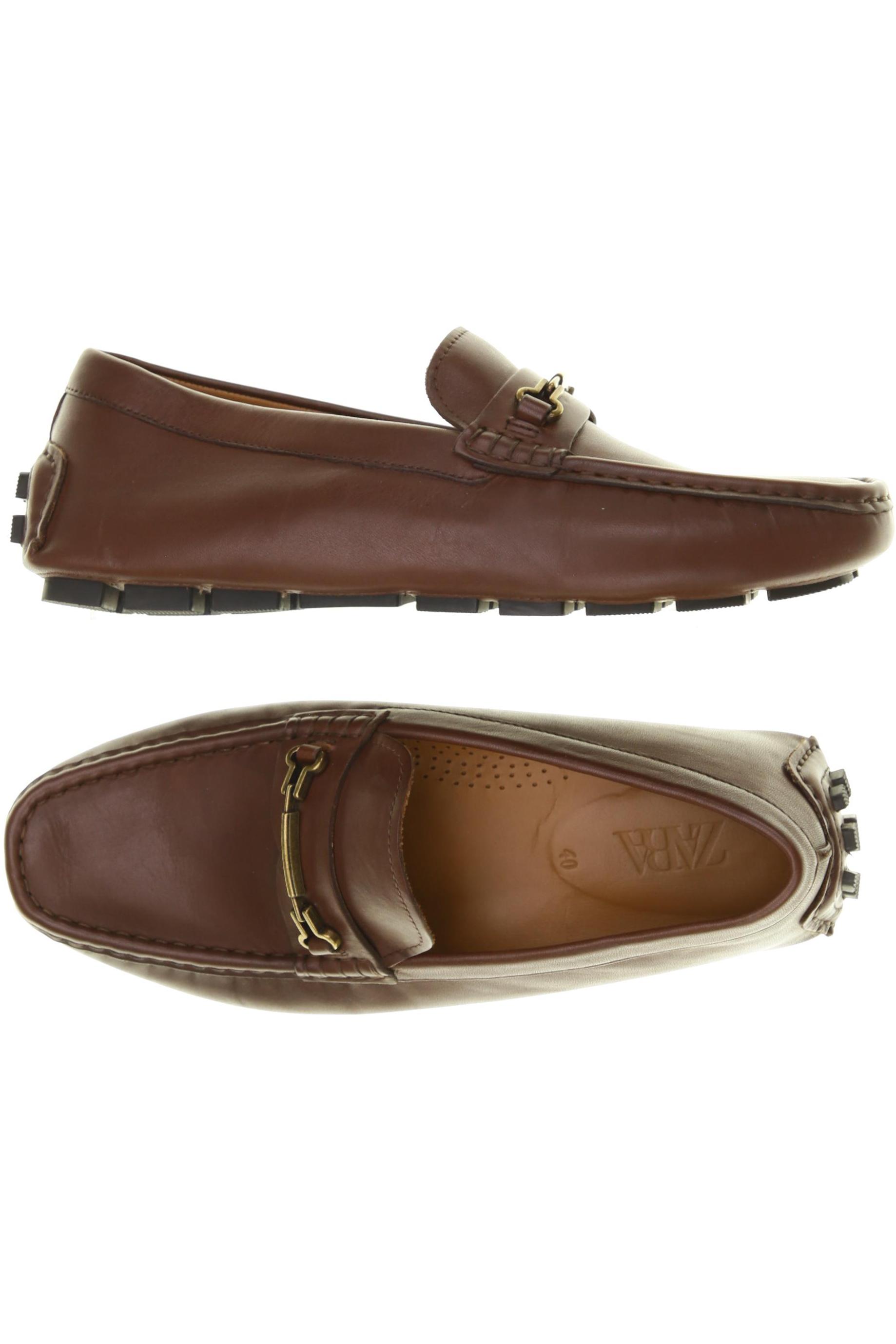 

Zara Damen Halbschuh, braun, Gr. 40