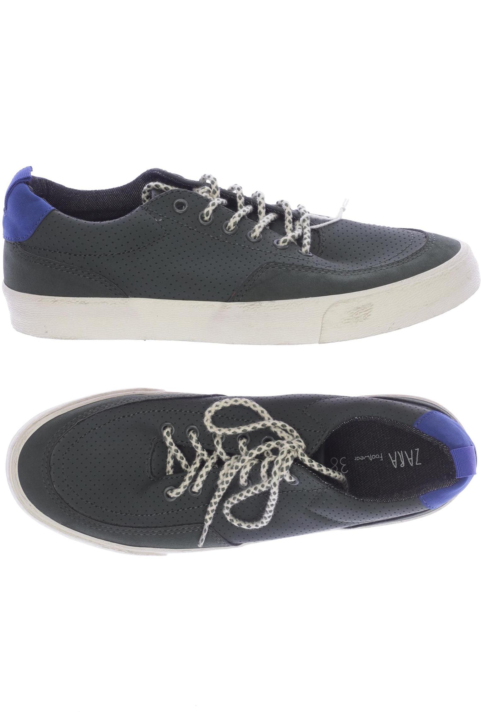 

Zara Damen Halbschuh, grün, Gr. 38