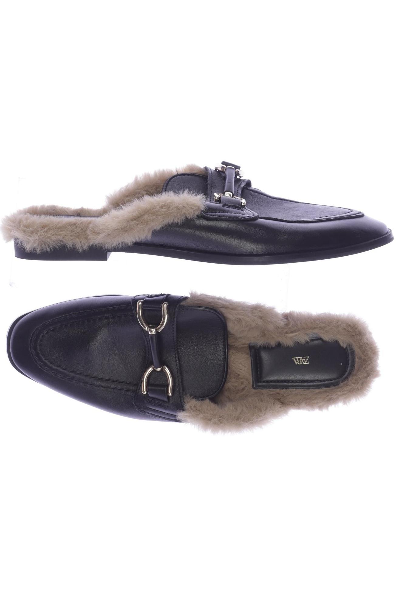 

ZARA Damen Halbschuh, schwarz