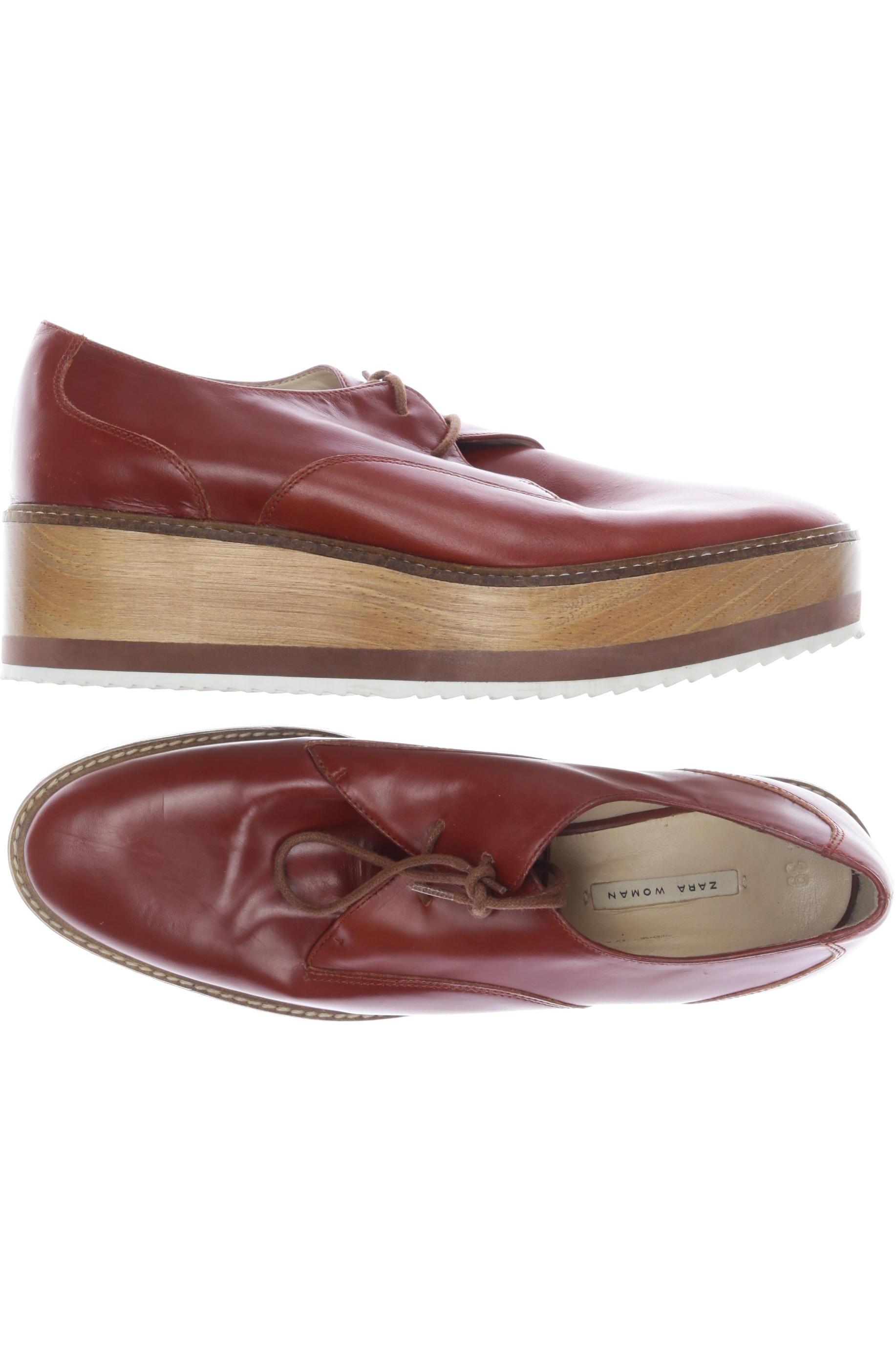 

Zara Damen Halbschuh, rot, Gr. 39