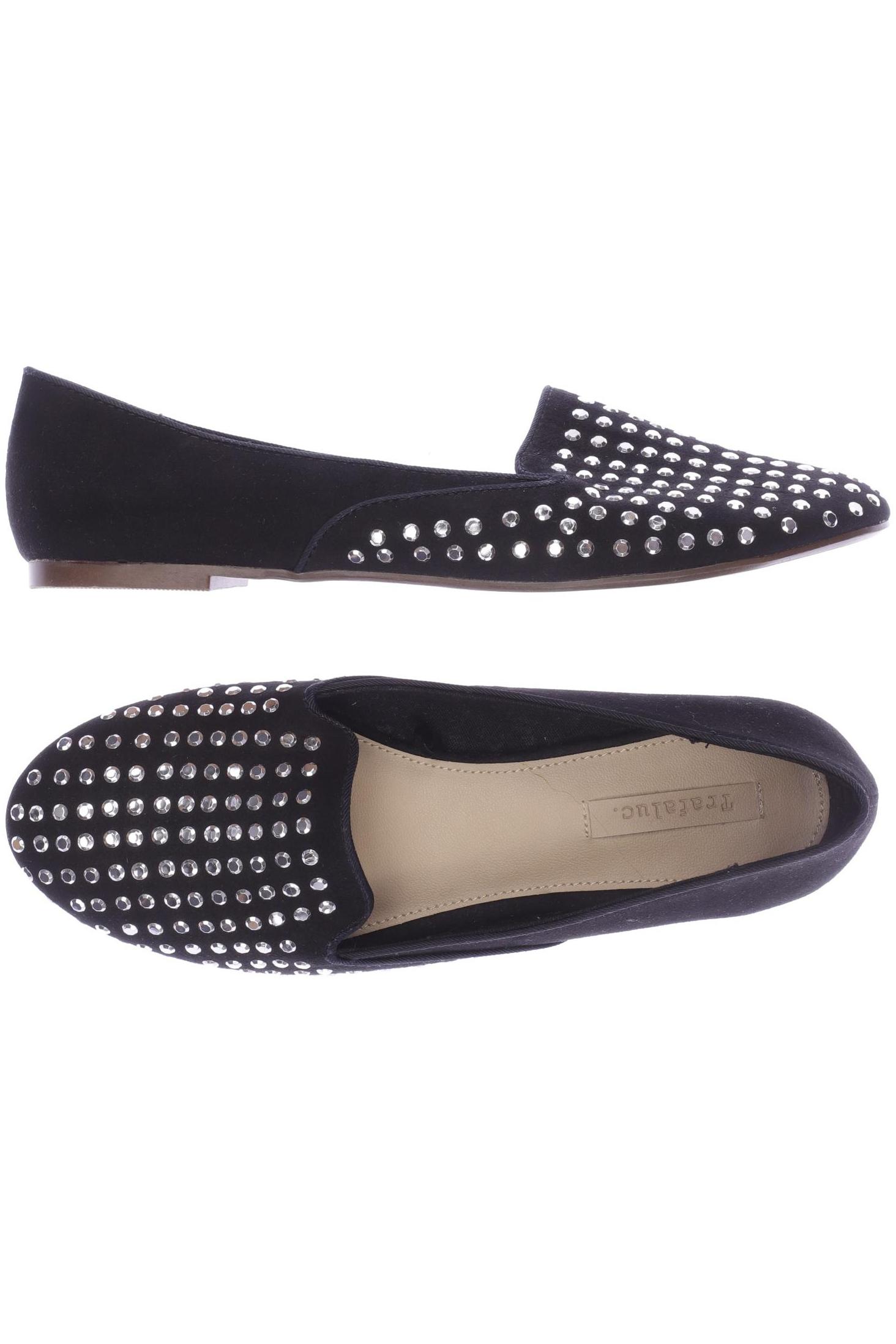 

ZARA Damen Halbschuh, schwarz