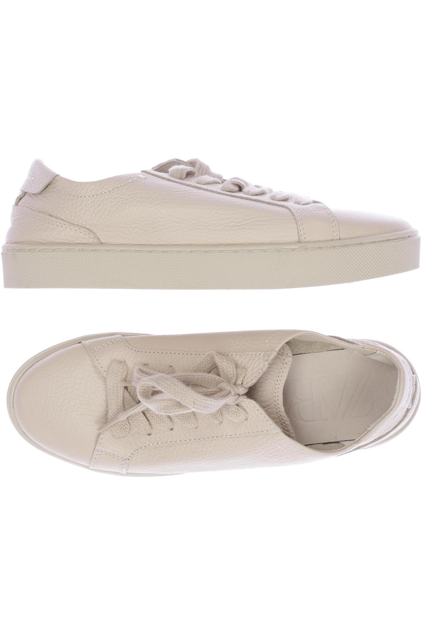 

Zara Damen Halbschuh, beige, Gr. 37