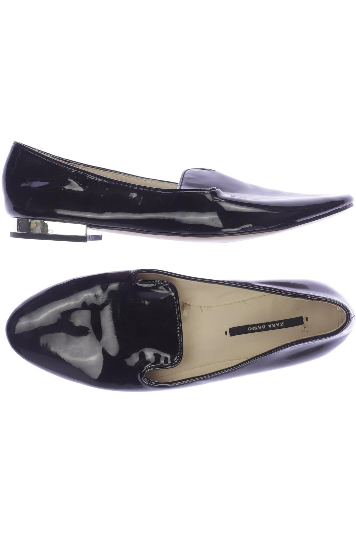 

ZARA Damen Halbschuh, schwarz