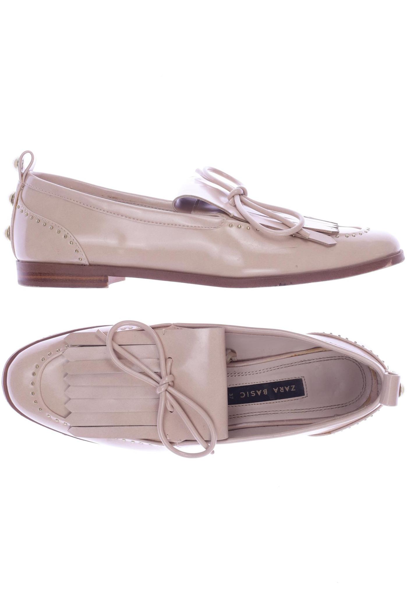 

ZARA Damen Halbschuh, beige