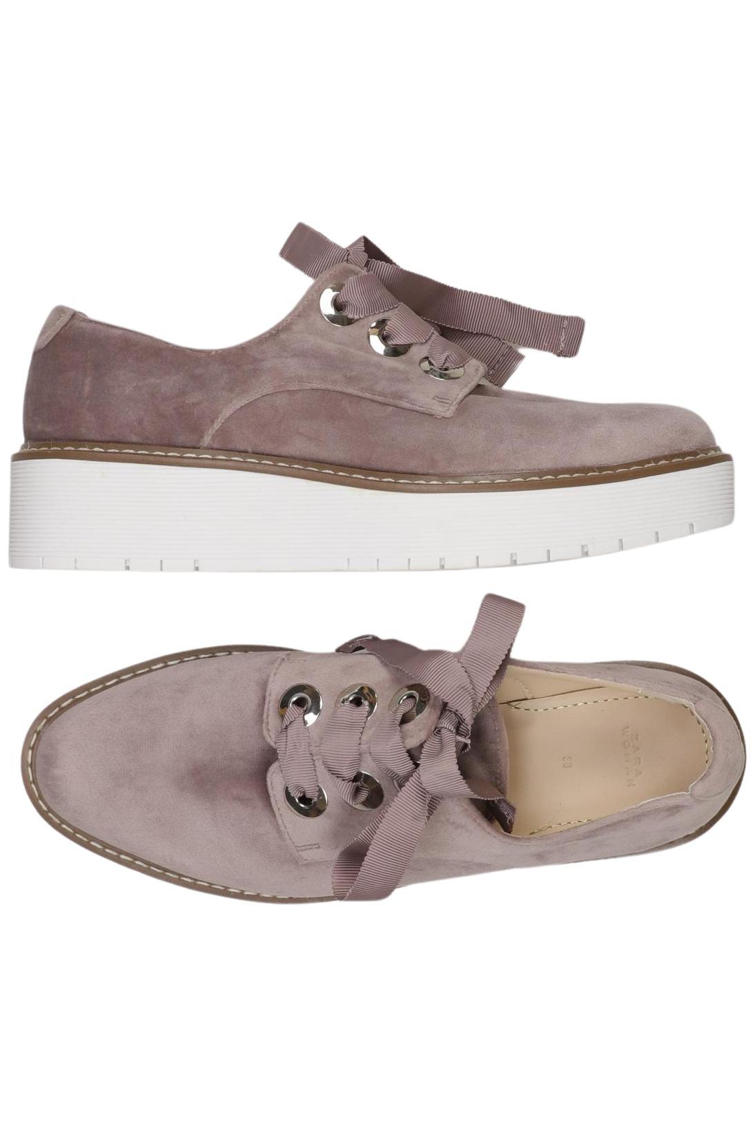 

Zara Damen Halbschuh, flieder, Gr. 38