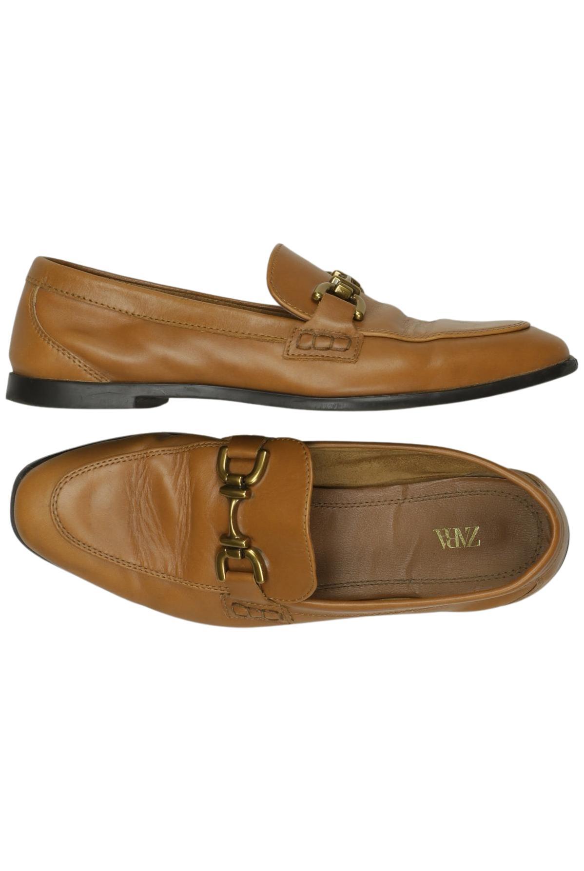 

Zara Damen Halbschuh, braun, Gr. 38