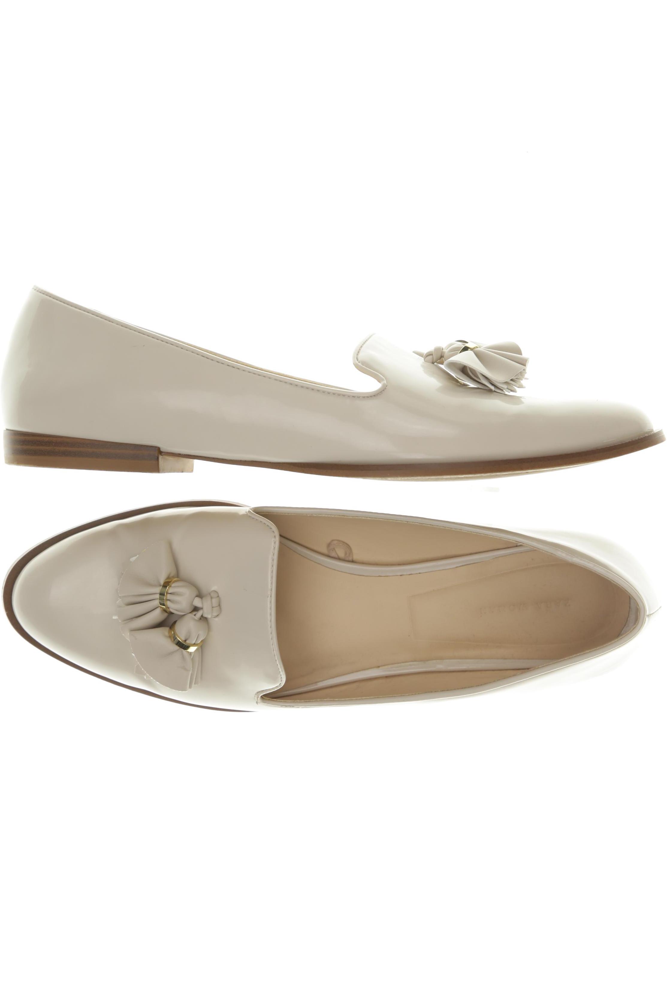 

Zara Damen Halbschuh, beige, Gr. 42
