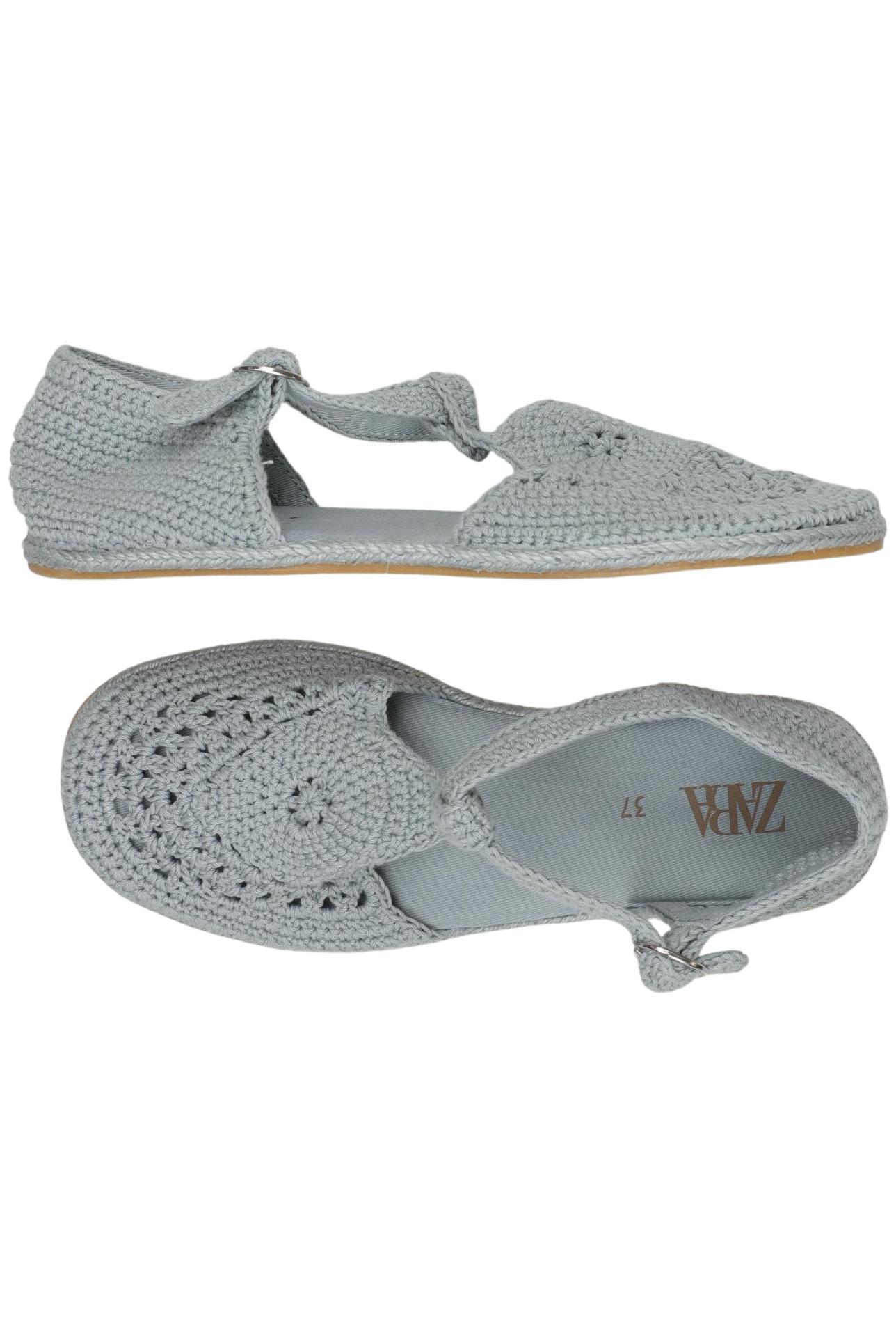 

Zara Damen Halbschuh, blau, Gr. 37