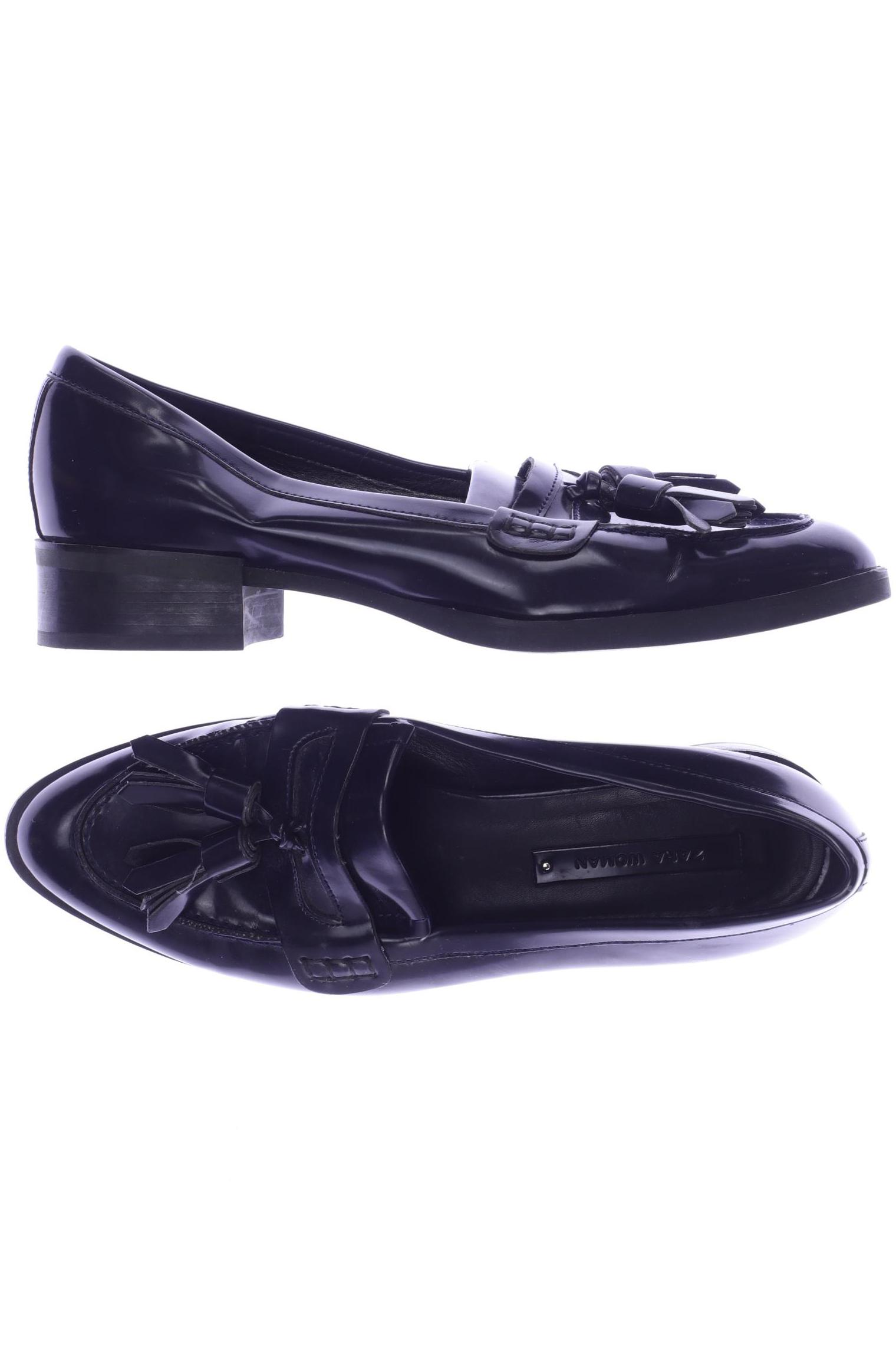 

Zara Damen Halbschuh, marineblau, Gr. 39