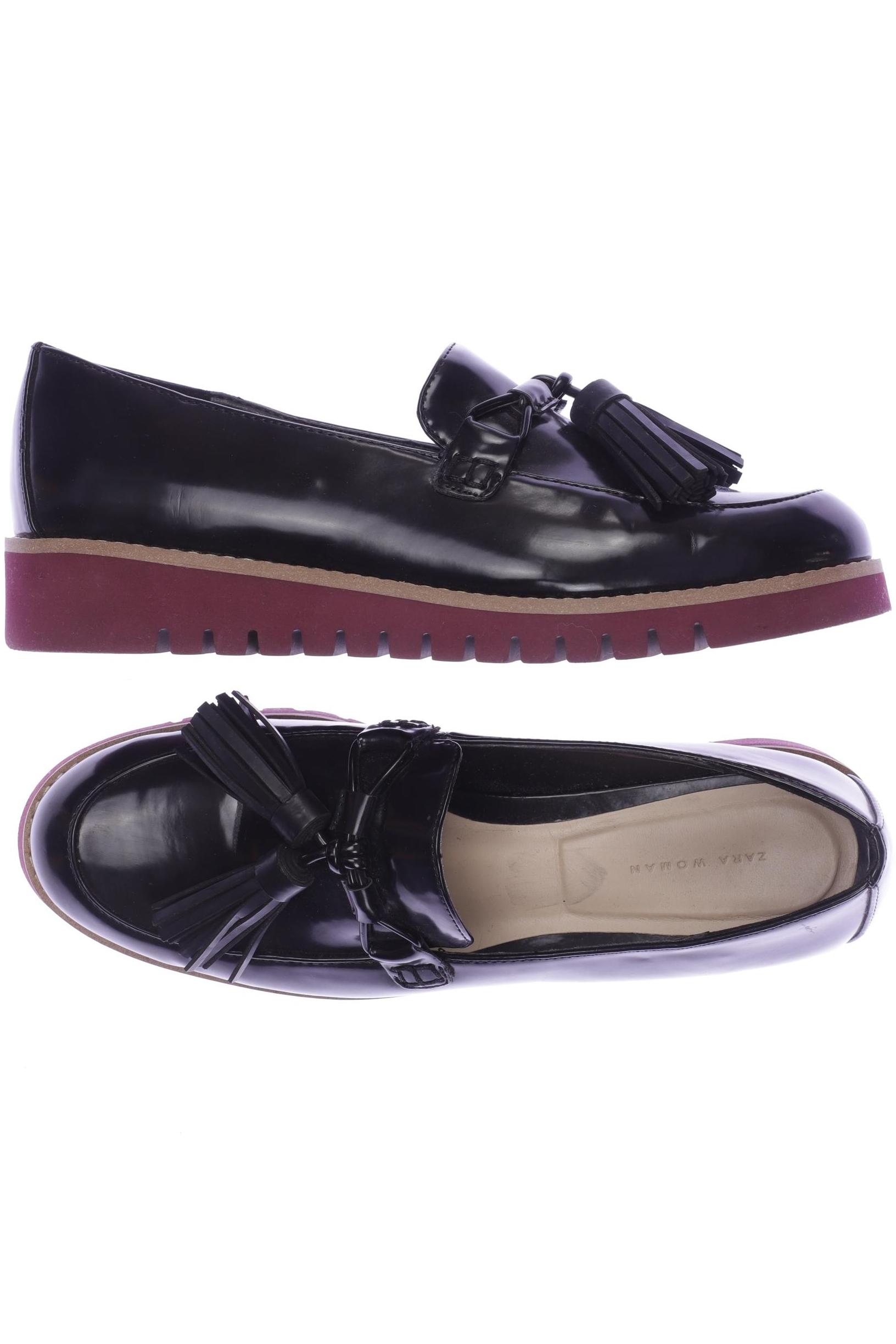 

Zara Damen Halbschuh, schwarz, Gr. 38