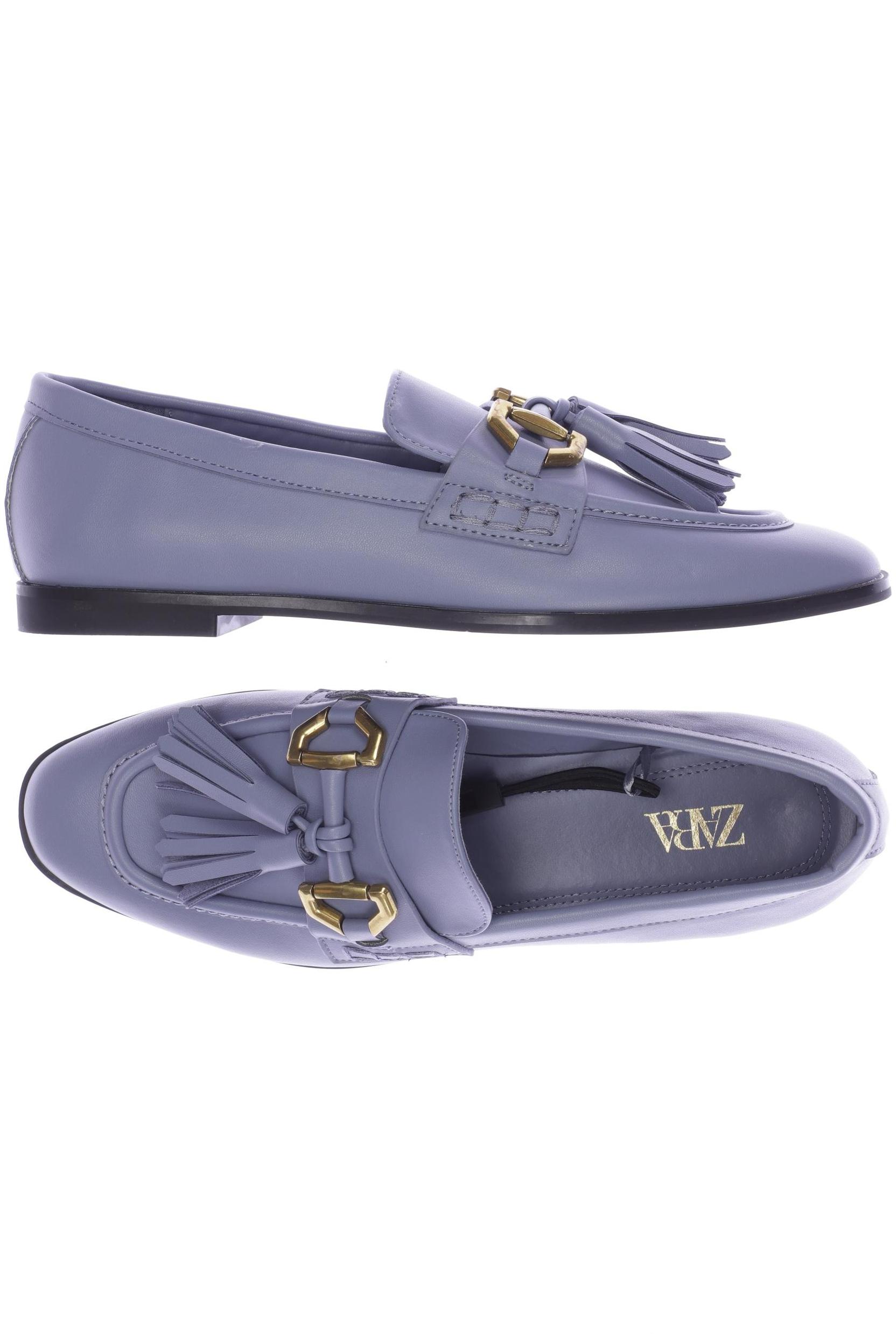 

ZARA Damen Halbschuh, blau