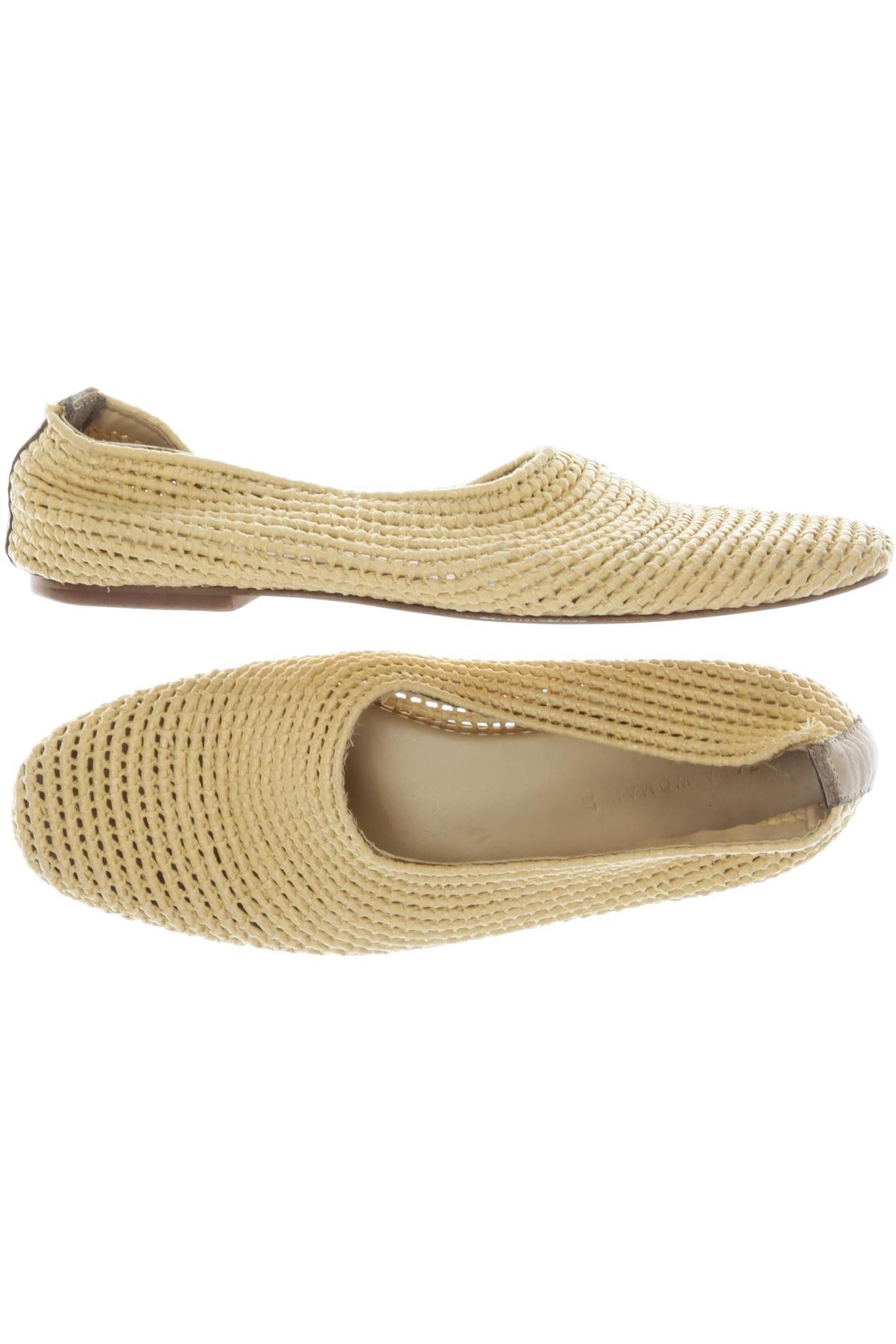 

Zara Damen Halbschuh, beige, Gr. 37