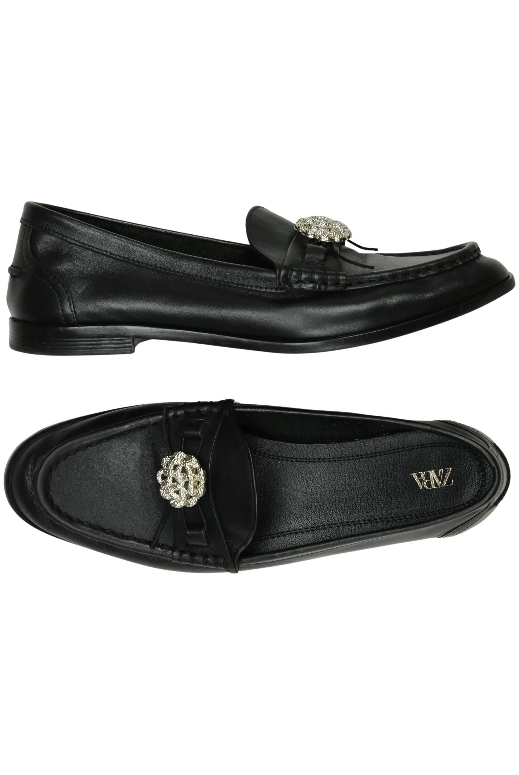 

Zara Damen Halbschuh, schwarz, Gr. 38