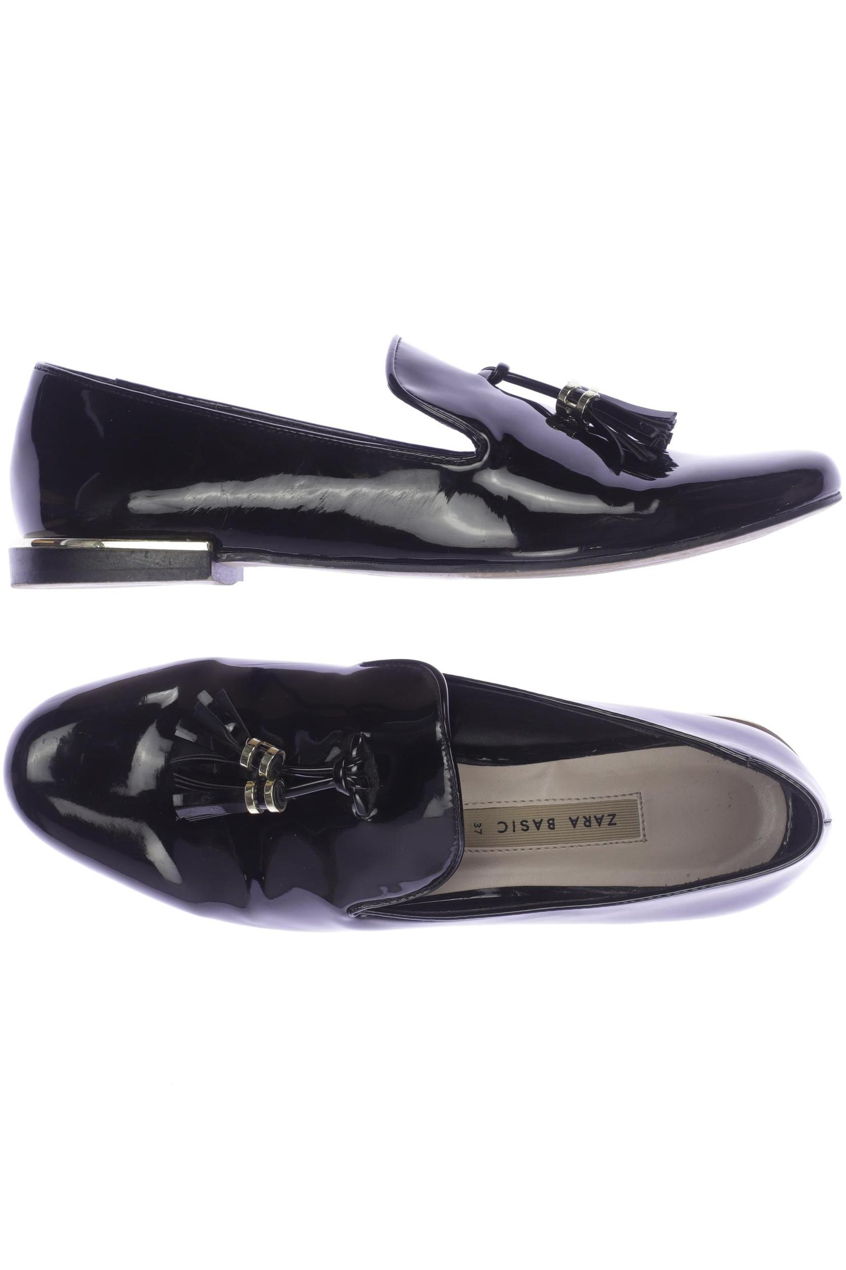 

ZARA Damen Halbschuh, schwarz