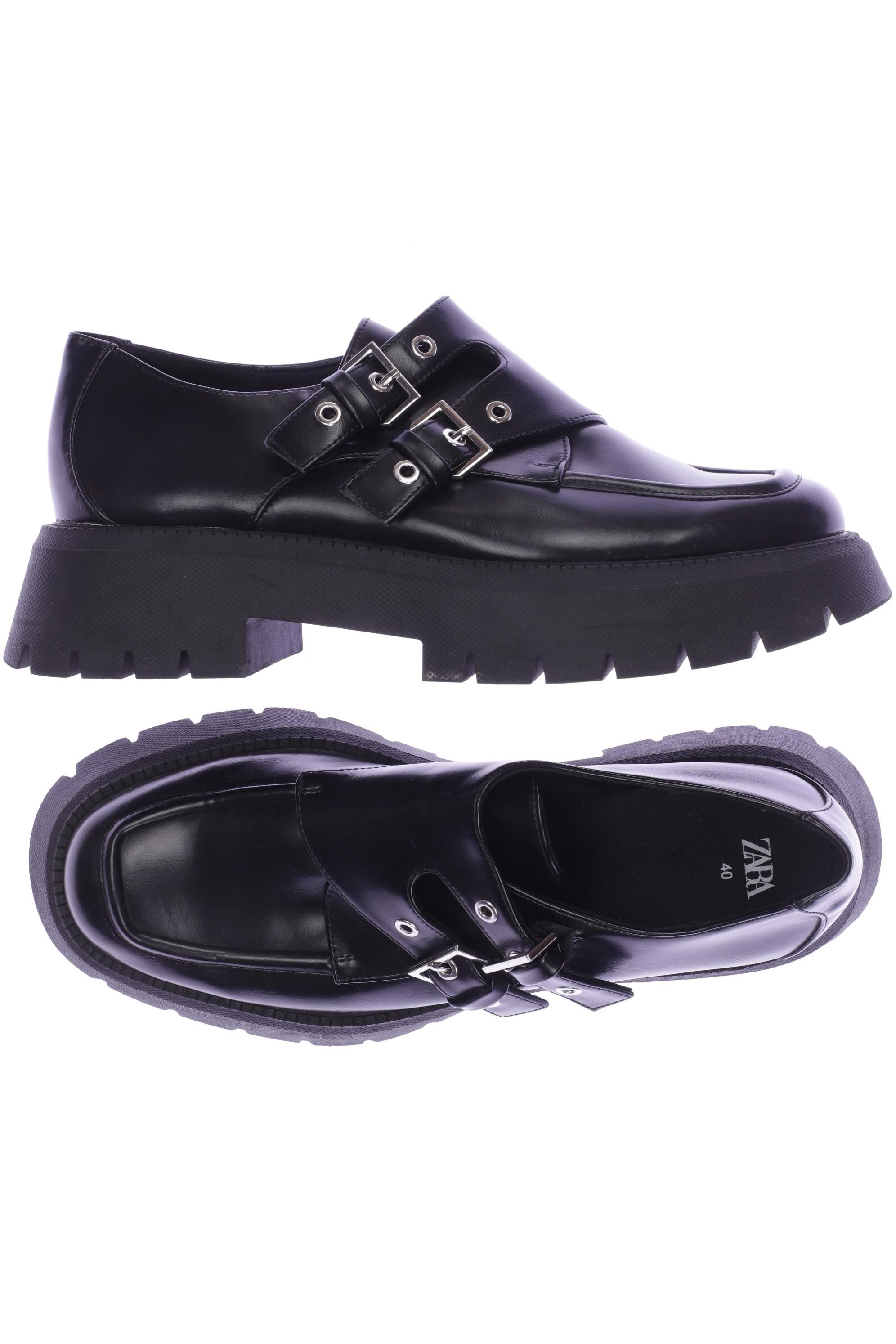 

Zara Damen Halbschuh, schwarz, Gr. 40