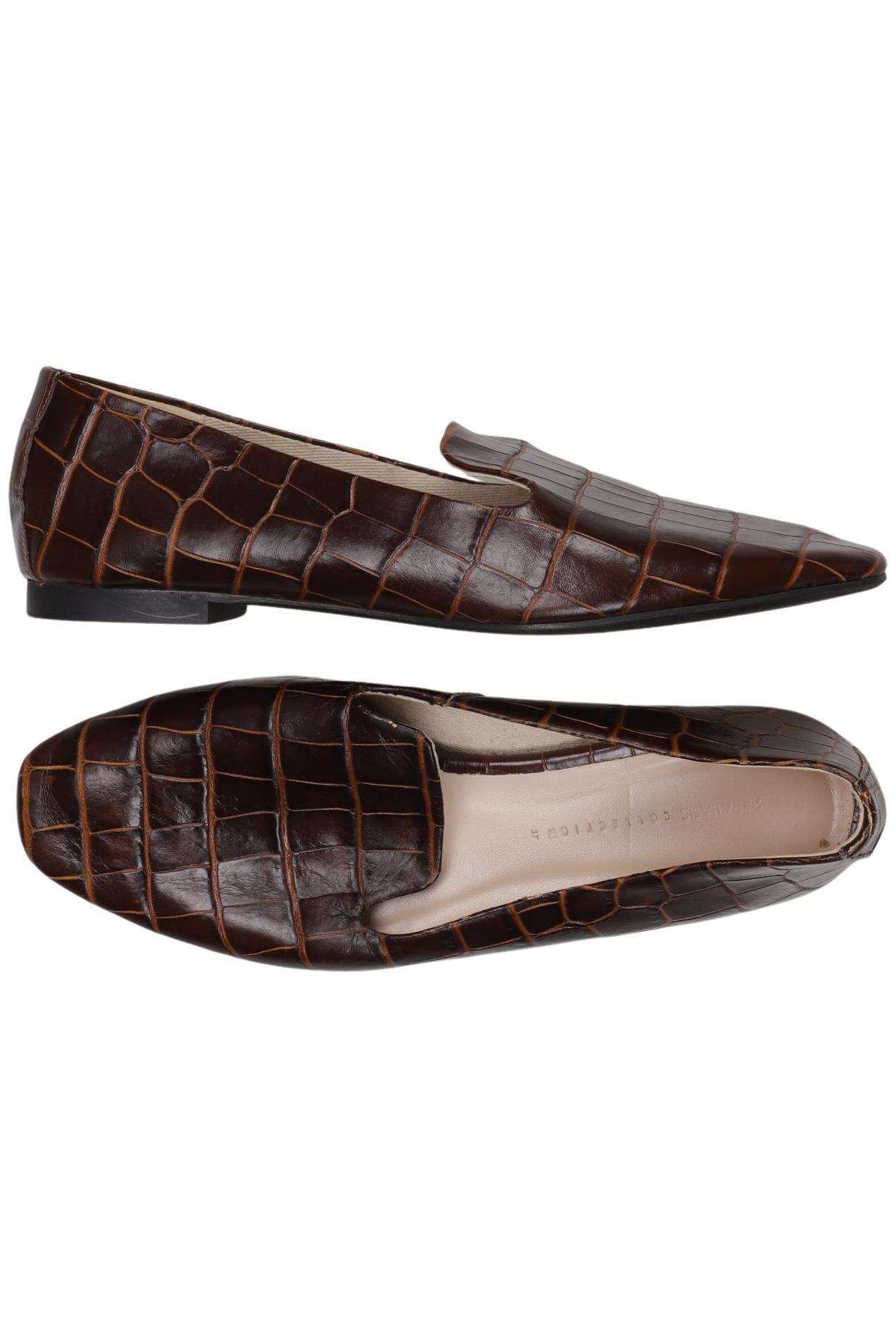 

Zara Damen Halbschuh, braun, Gr. 37