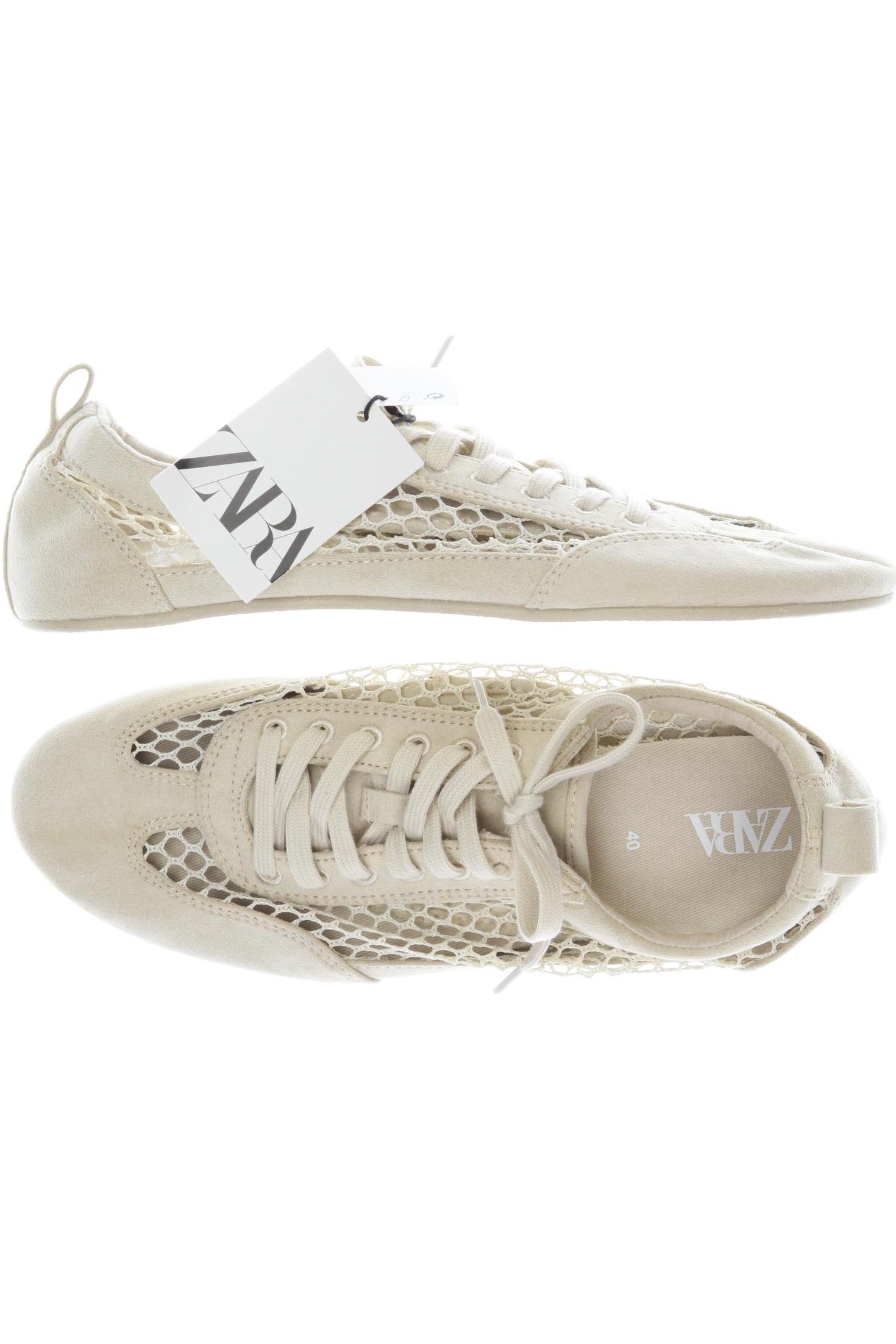 

Zara Damen Halbschuh, beige, Gr. 40