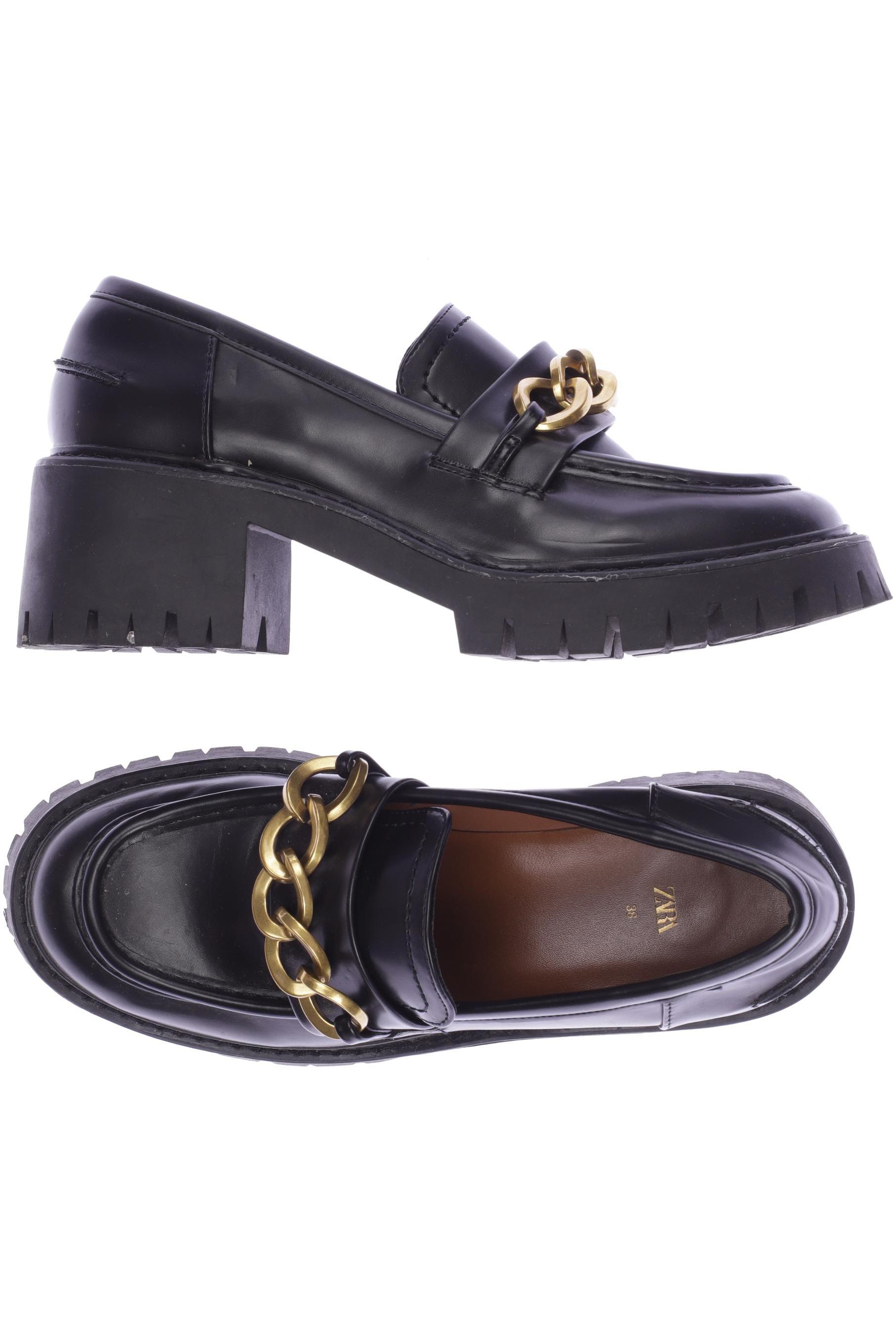 

Zara Damen Halbschuh, schwarz, Gr. 38