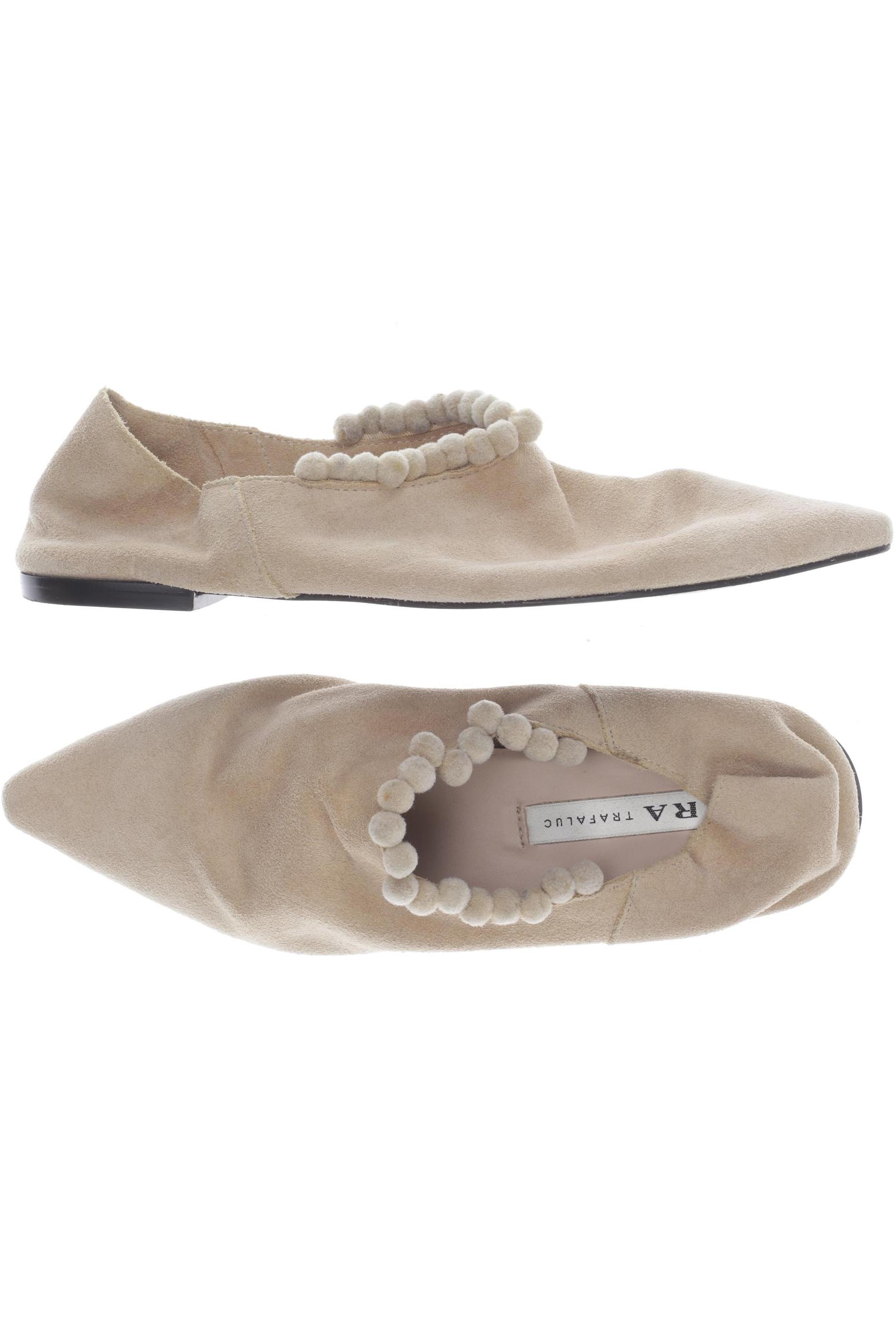 

ZARA Damen Halbschuh, beige