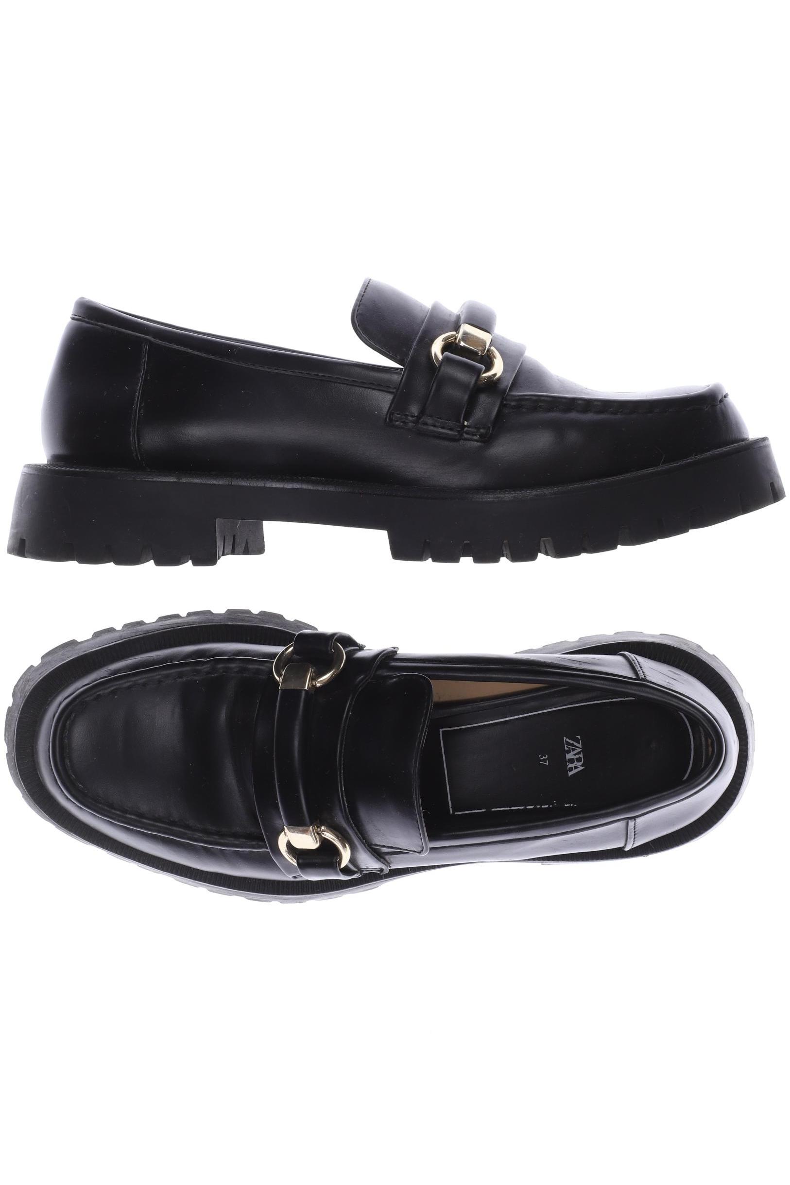 

ZARA Damen Halbschuh, schwarz
