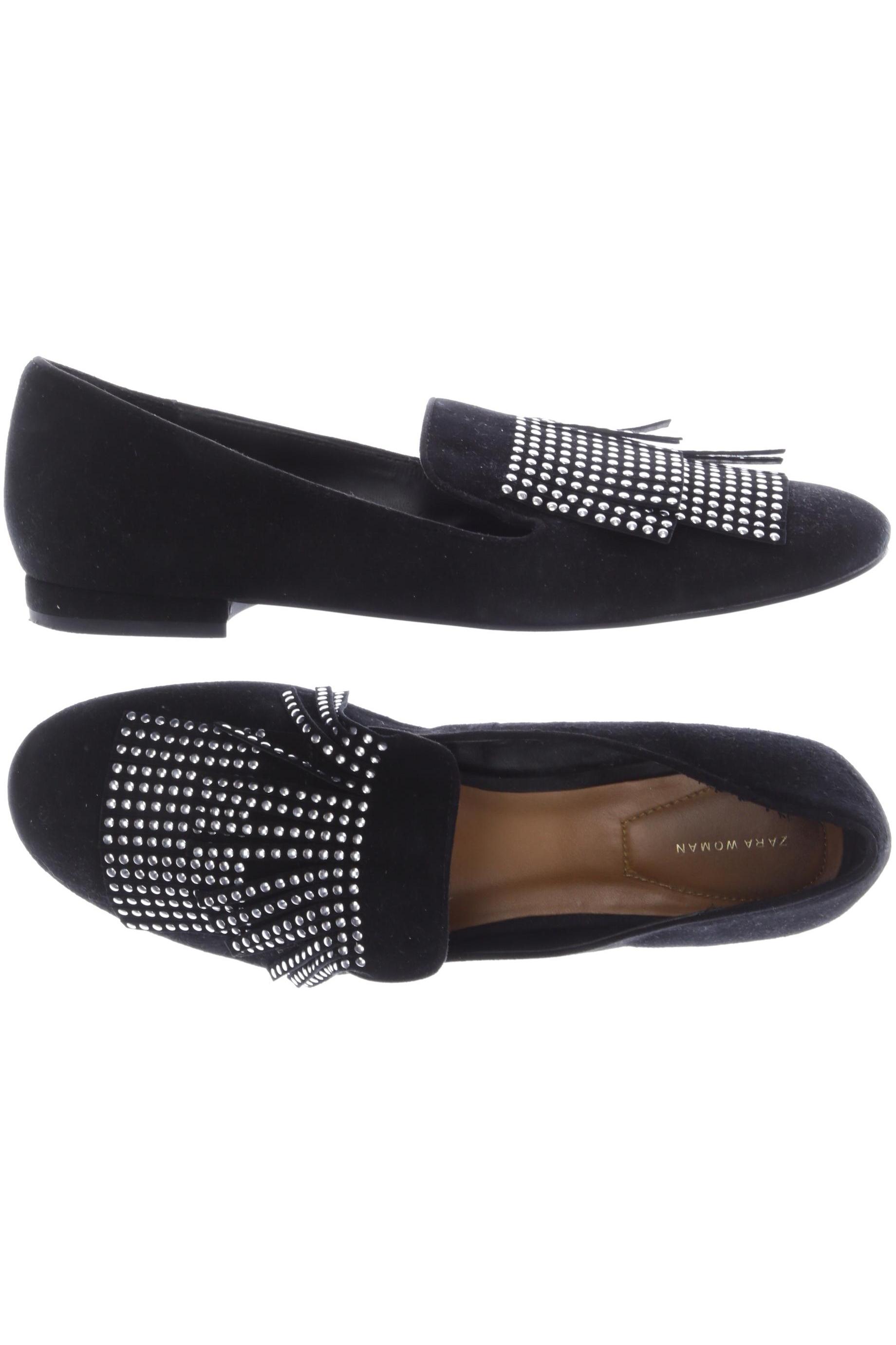 

Zara Damen Halbschuh, schwarz, Gr. 39