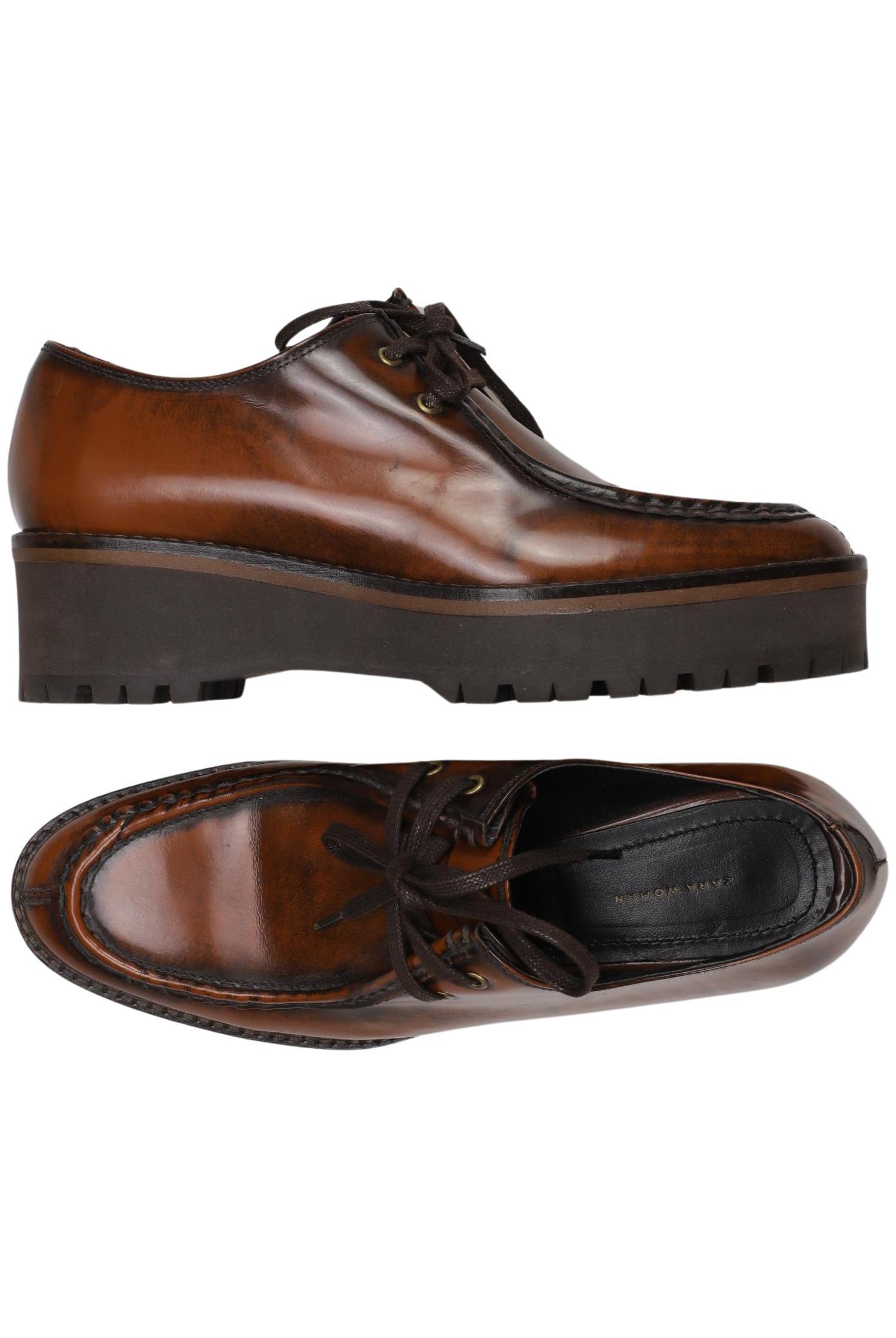 

Zara Damen Halbschuh, braun, Gr. 38