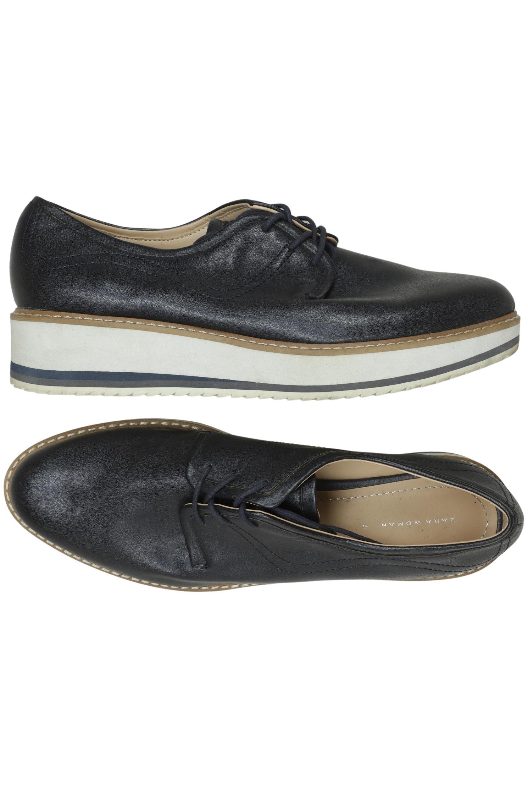 

Zara Damen Halbschuh, marineblau, Gr. 41