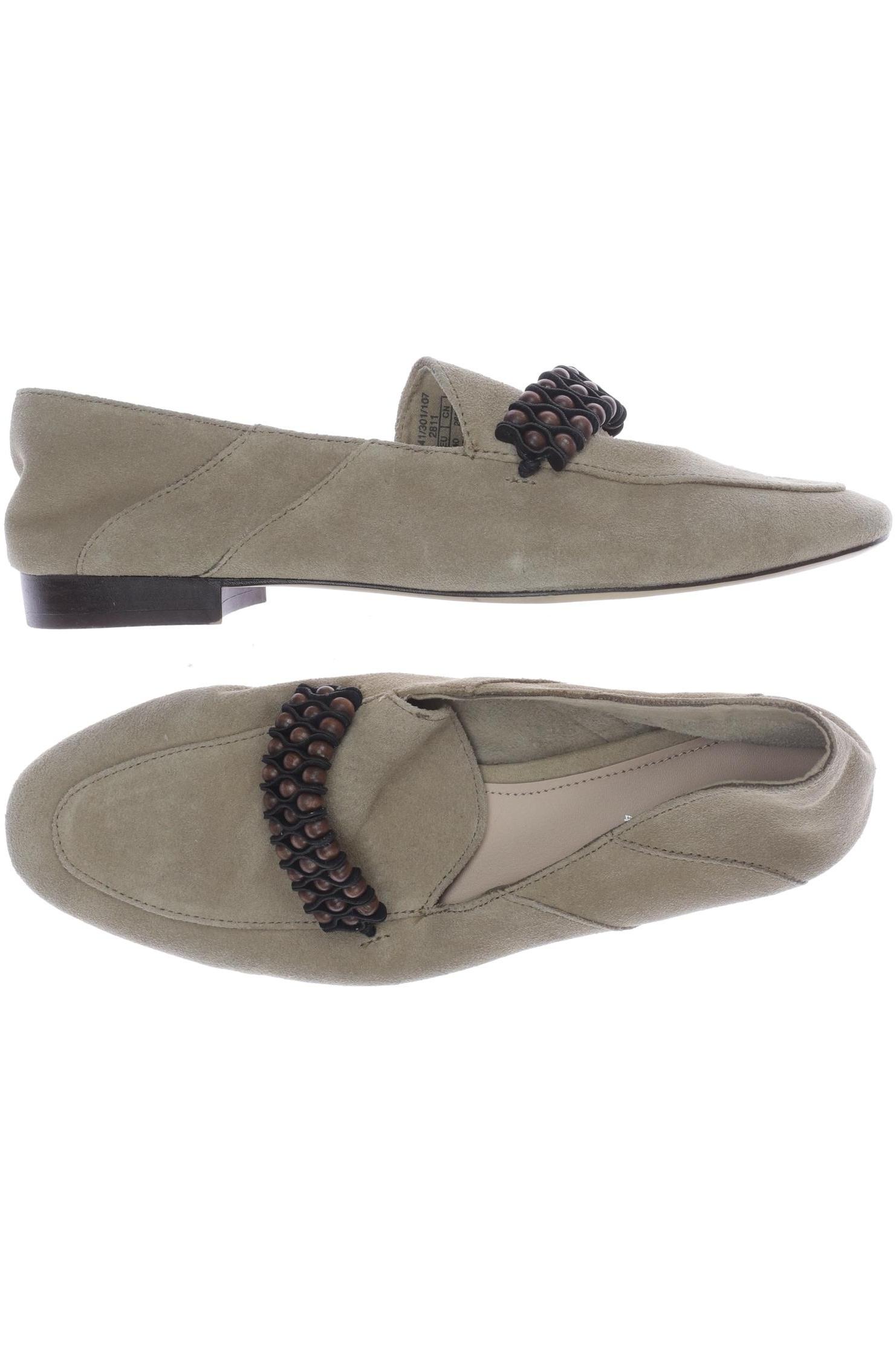 

Zara Damen Halbschuh, beige, Gr. 40
