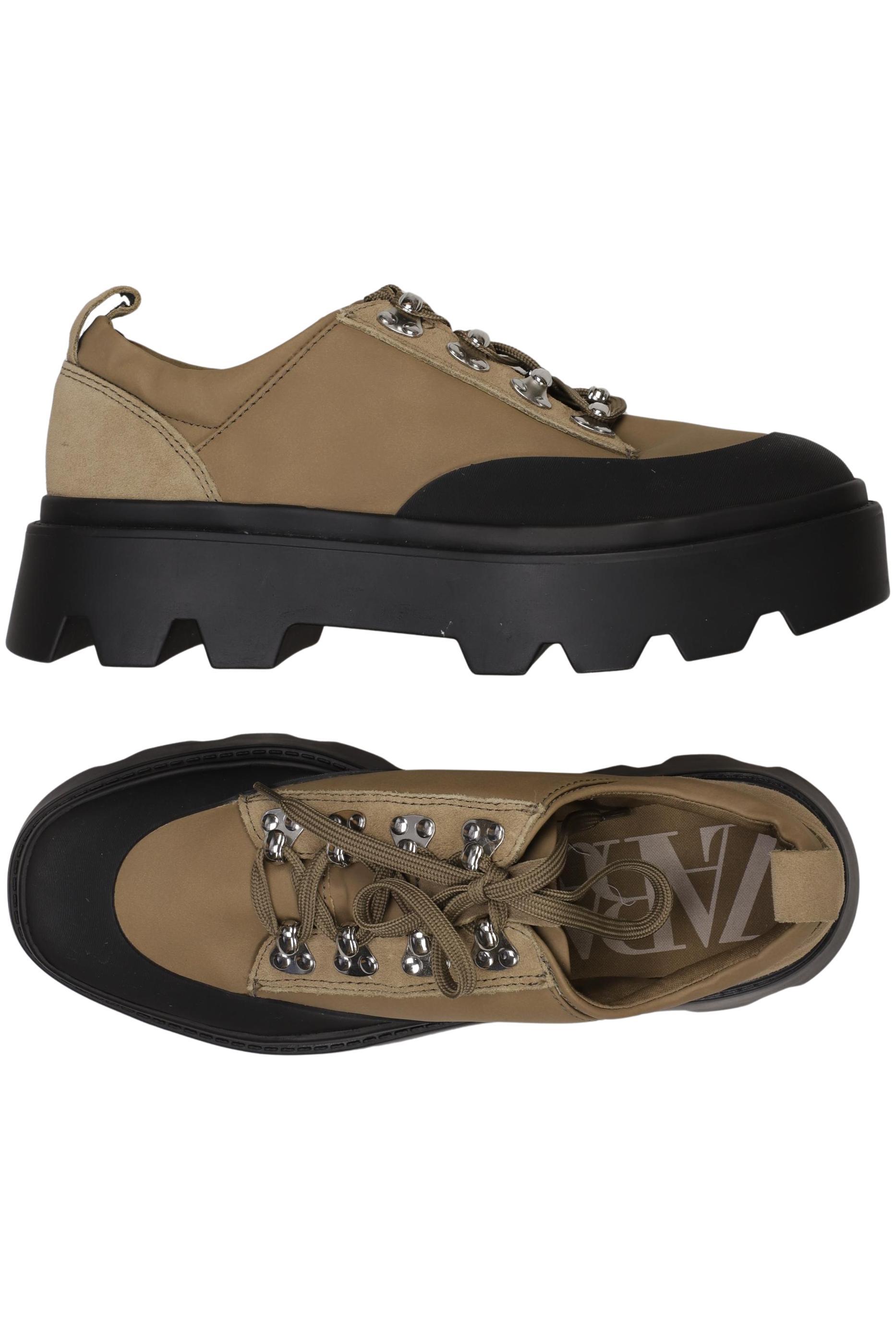 

Zara Damen Halbschuh, beige, Gr. 41