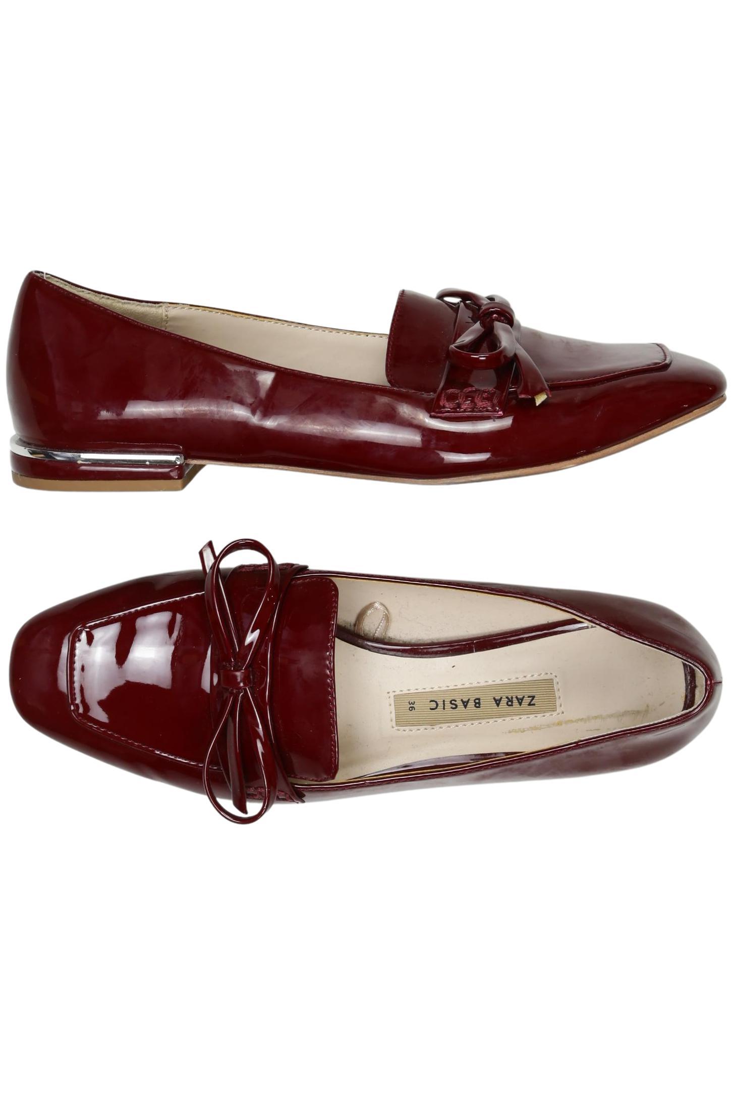 

Zara Damen Halbschuh, rot, Gr. 36