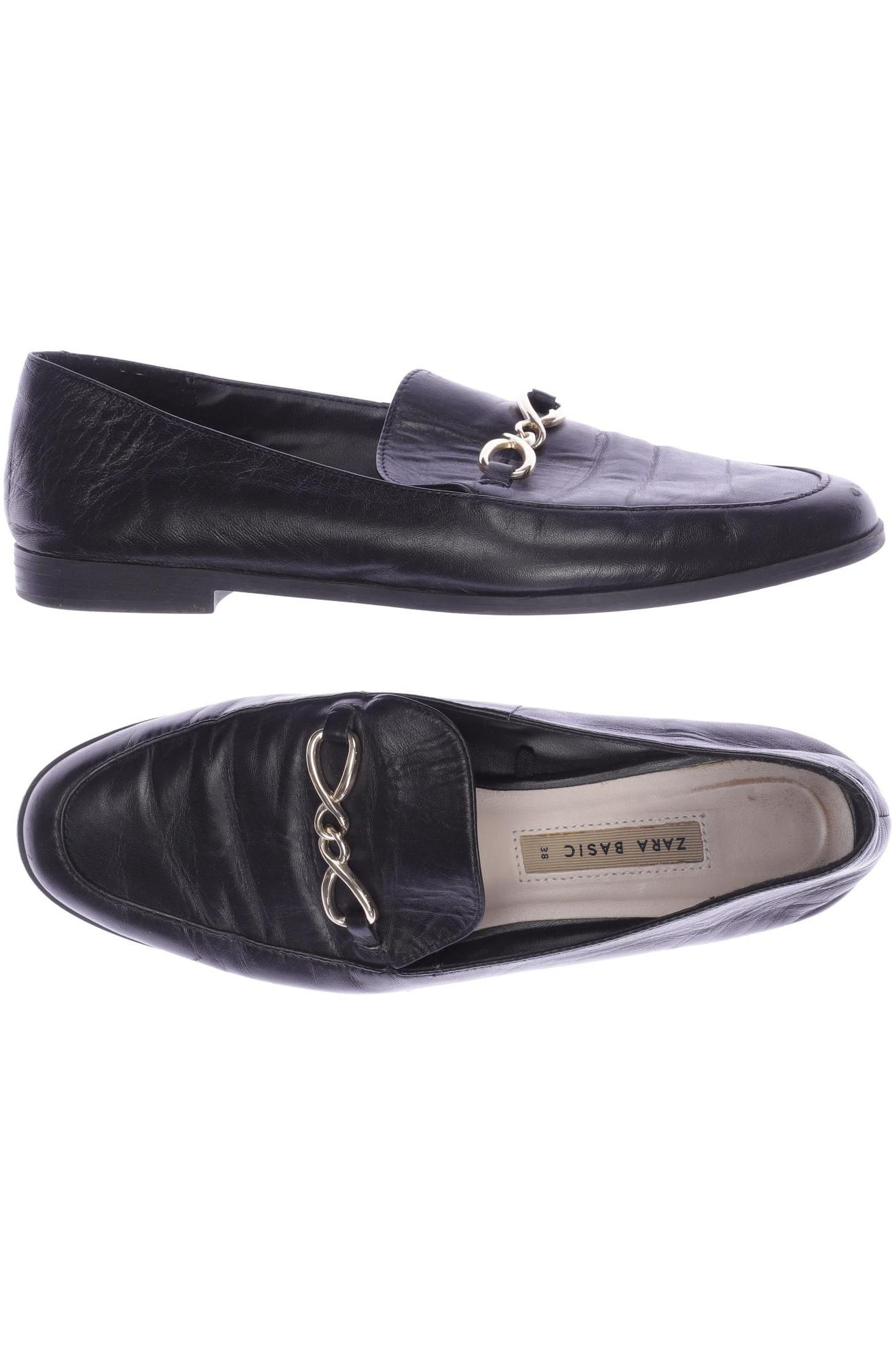 

ZARA Damen Halbschuh, schwarz