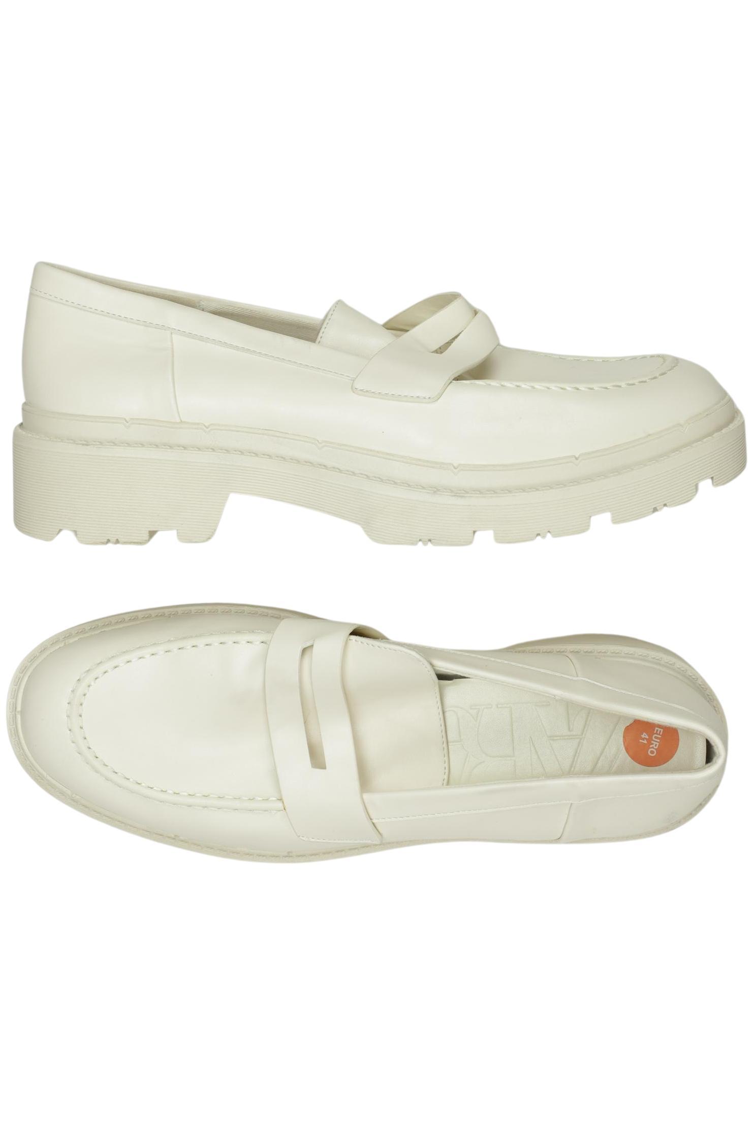 

Zara Damen Halbschuh, cremeweiß, Gr. 41