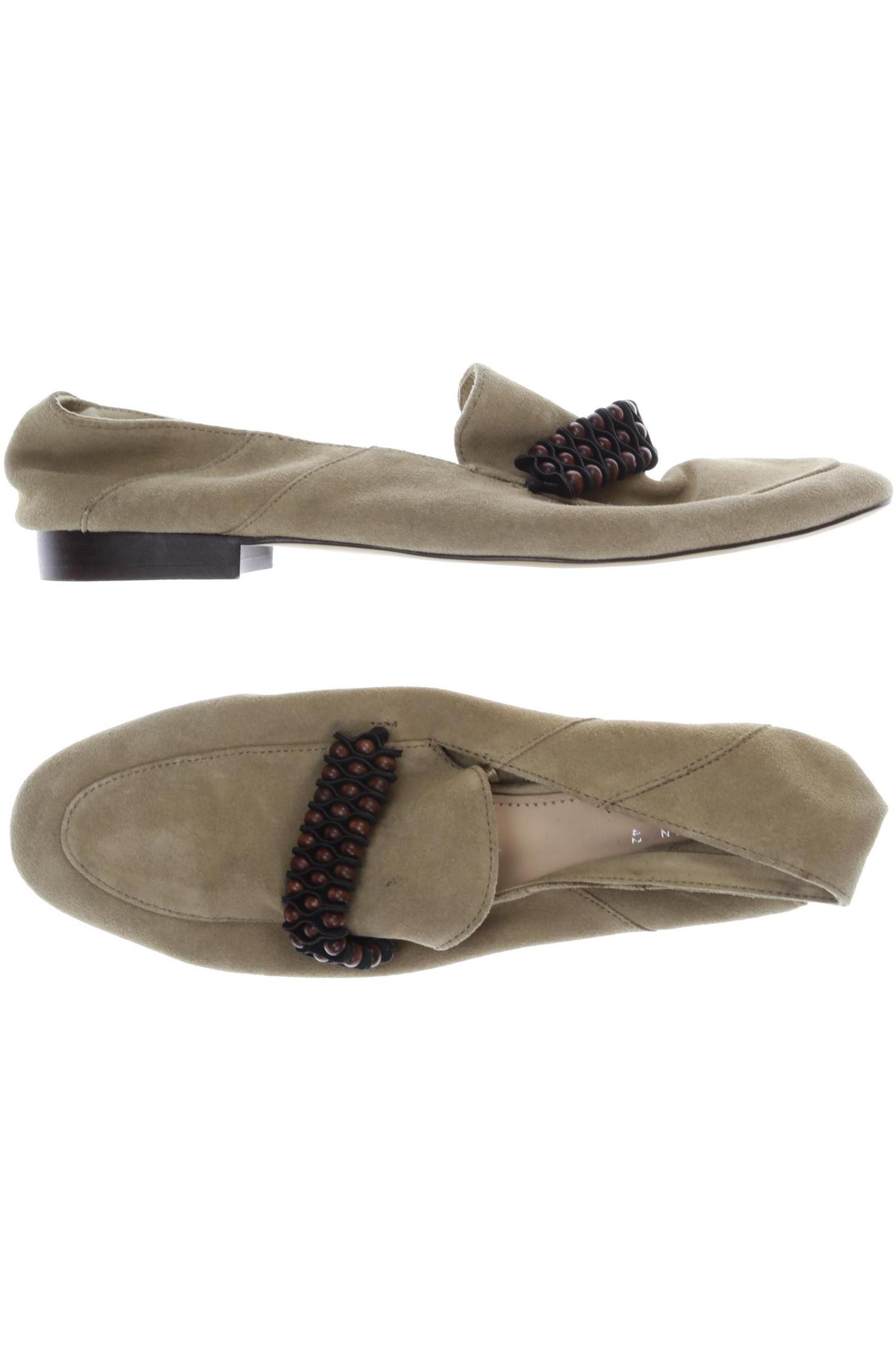 

Zara Damen Halbschuh, beige, Gr. 42