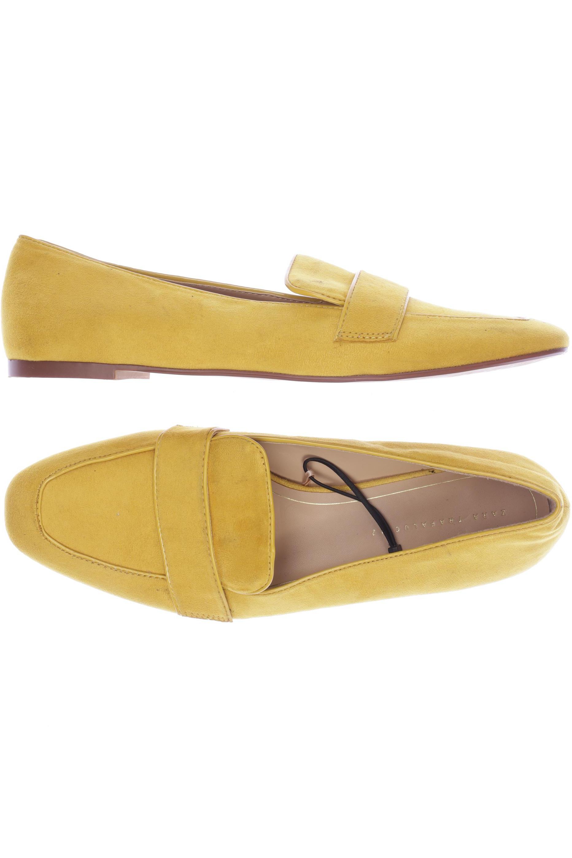 

Zara Damen Halbschuh, gelb, Gr. 42