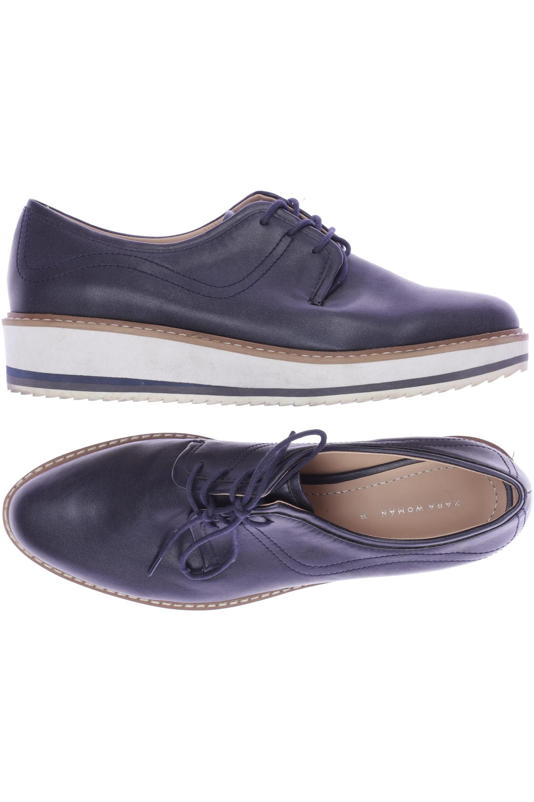 

Zara Damen Halbschuh, marineblau, Gr. 39