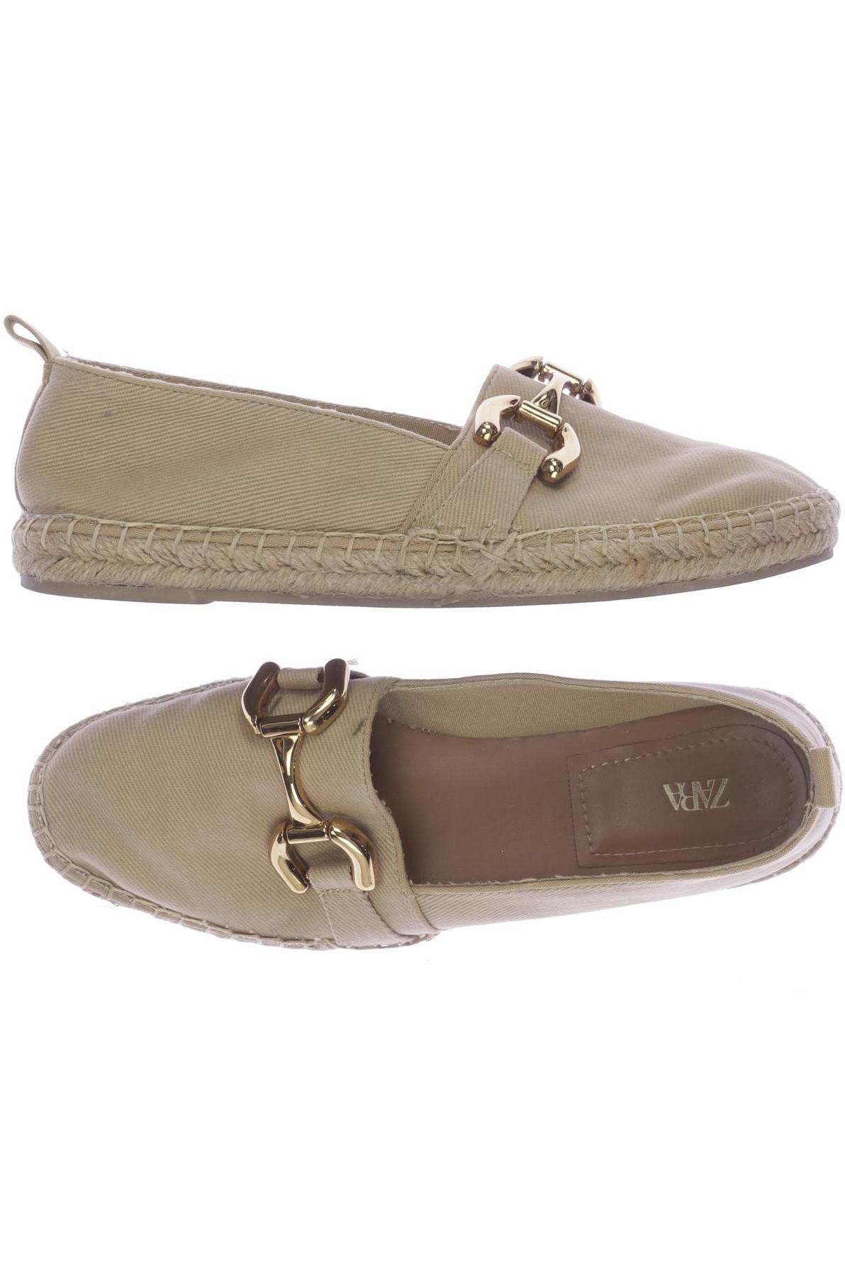 

ZARA Damen Halbschuh, beige