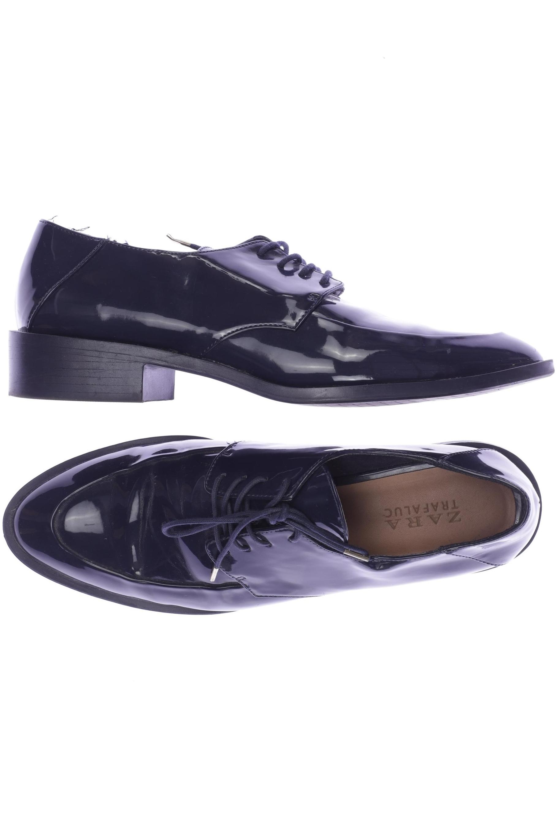 

Zara Damen Halbschuh, marineblau, Gr. 40